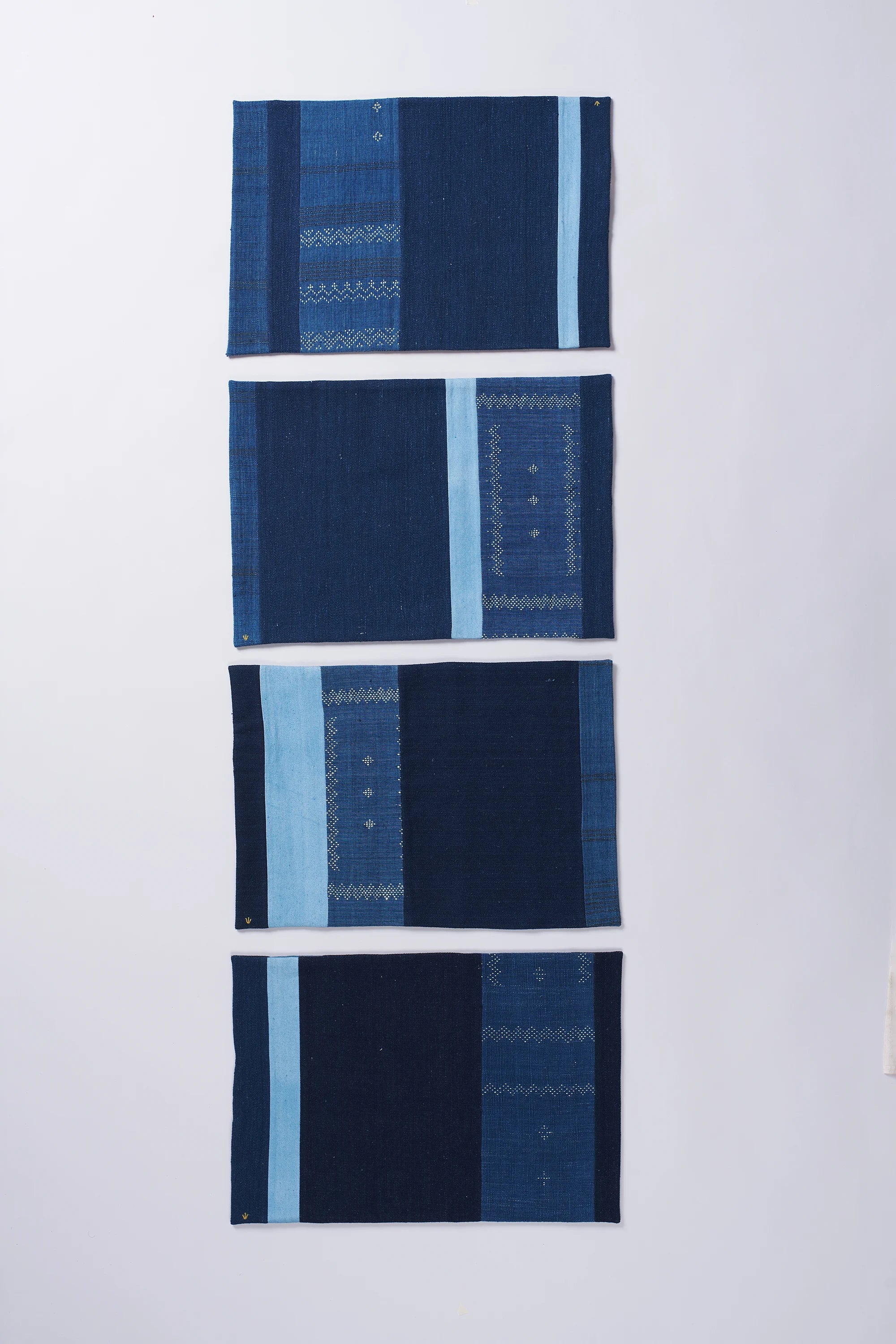 Indigo Patchwork Placemat