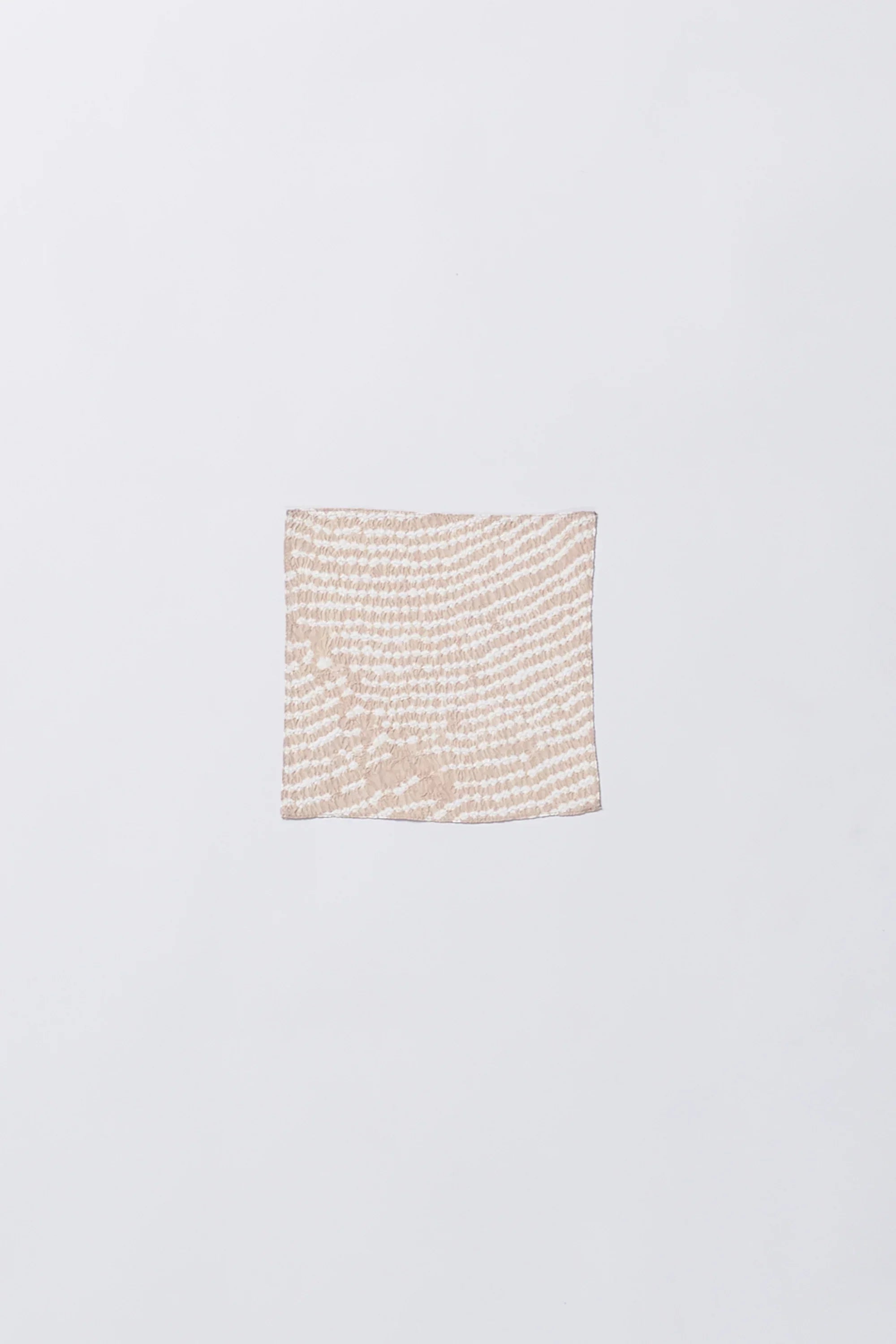 Silk Bandhani Pocket Square in Vintage Pink