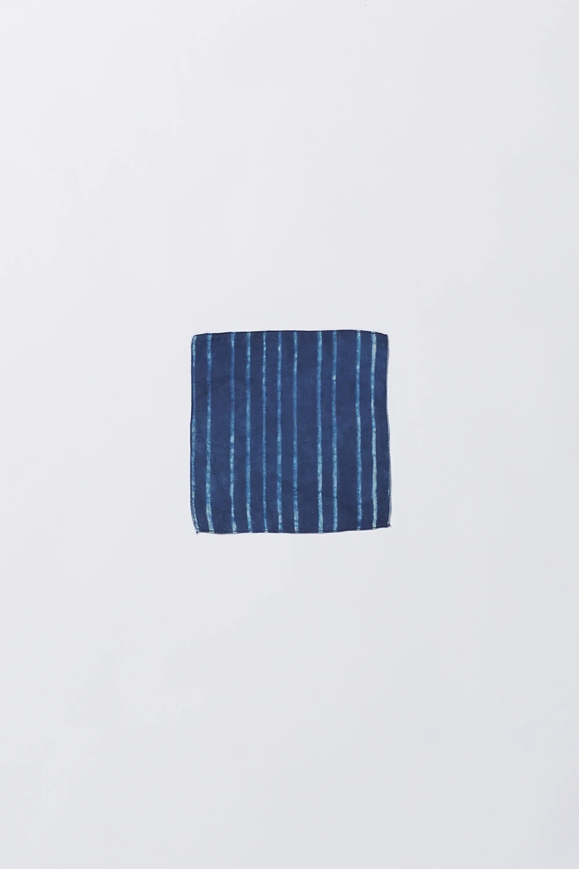 Silk Pocket Square in Medium indigo