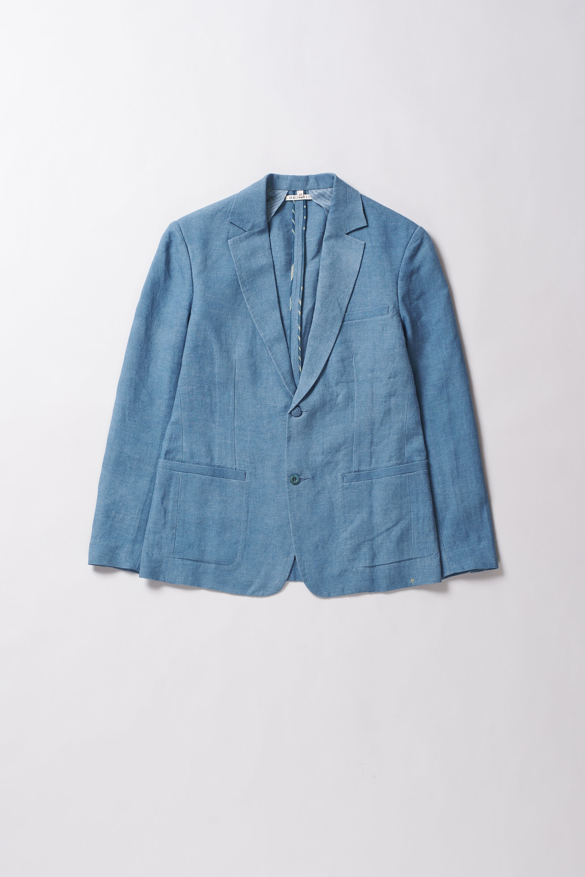 Powder Blue Classic Detailed Jacket