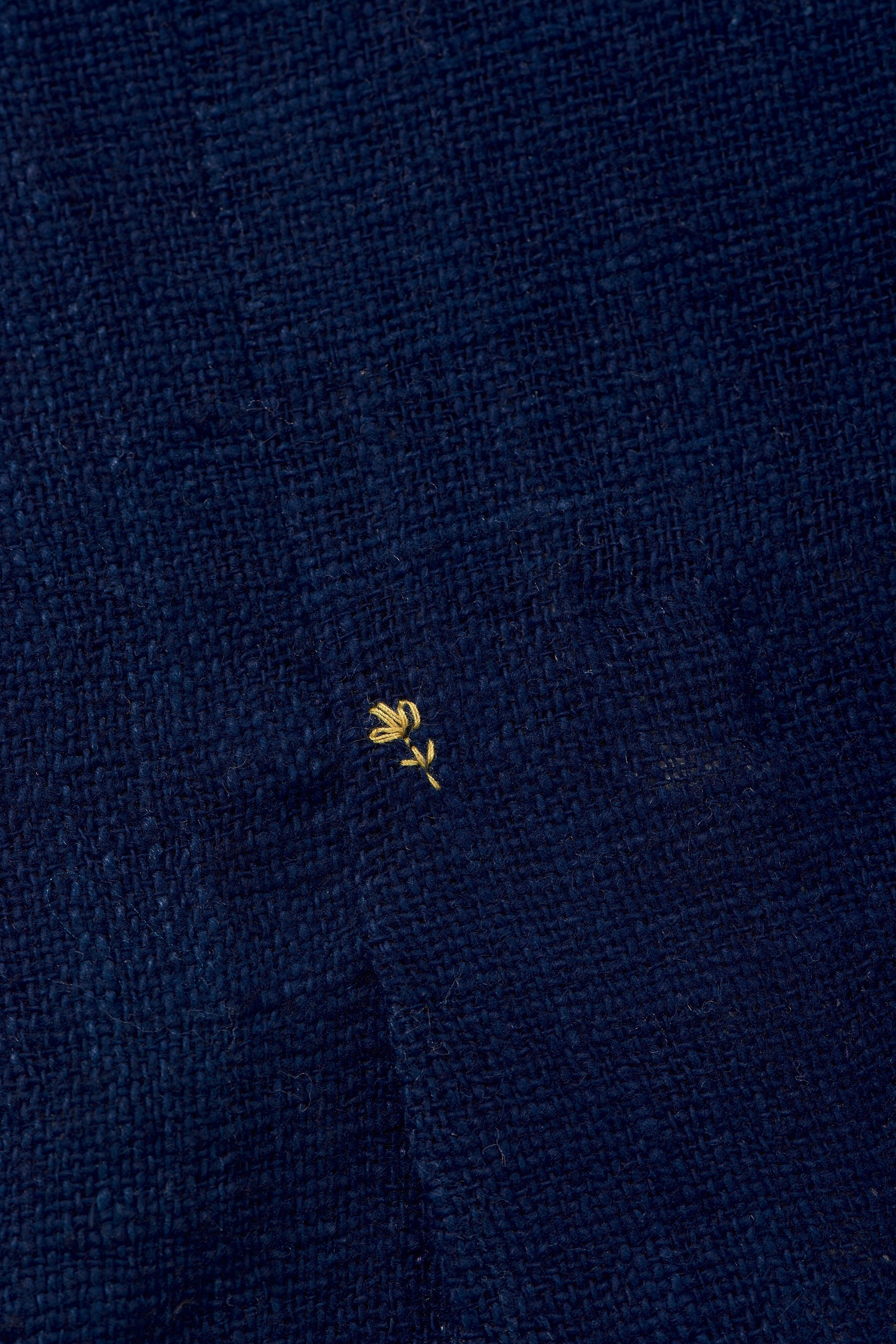 Cotton Jacket in Natural Indigo