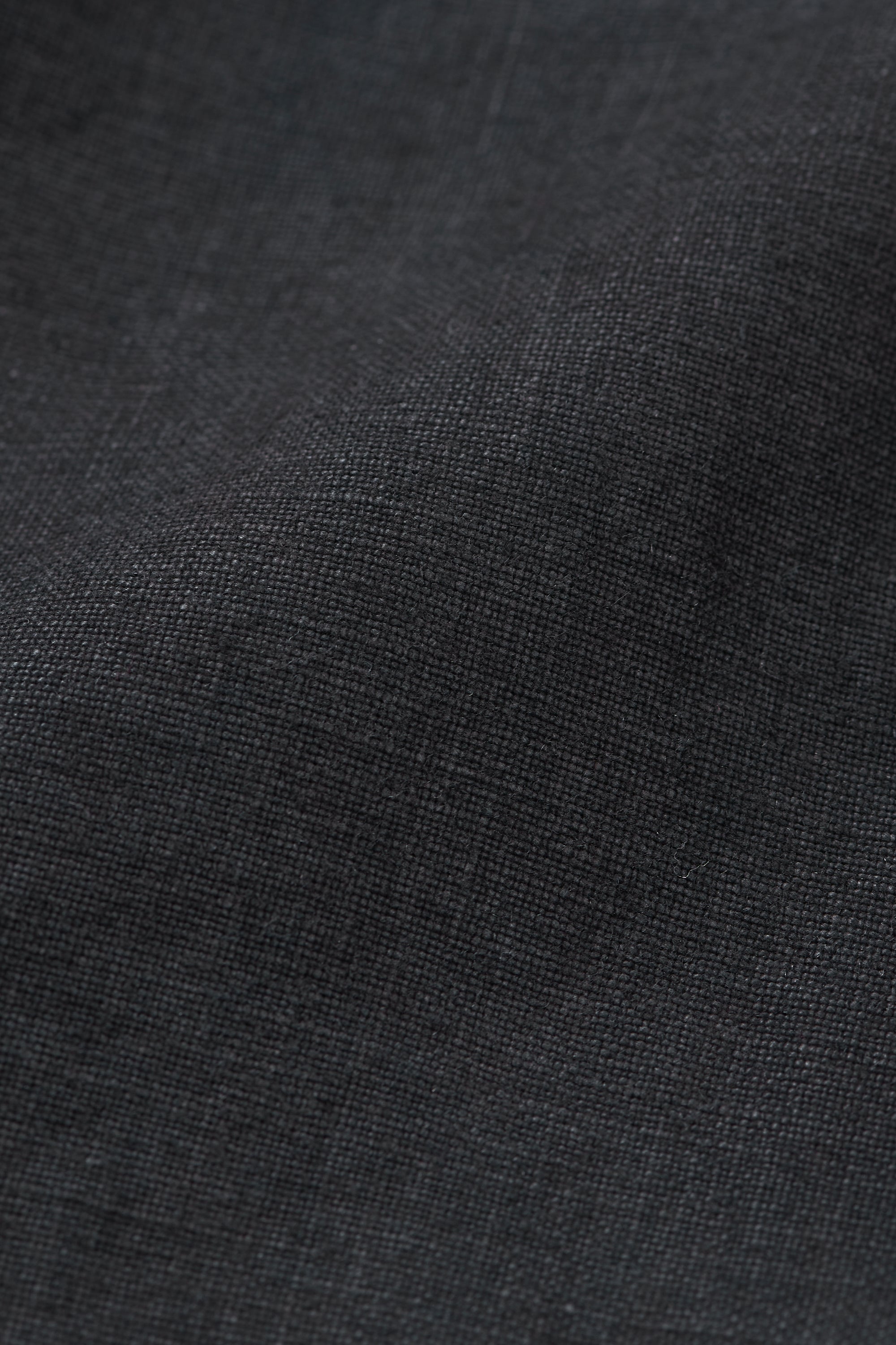 LINEN JACKET IN BLACK