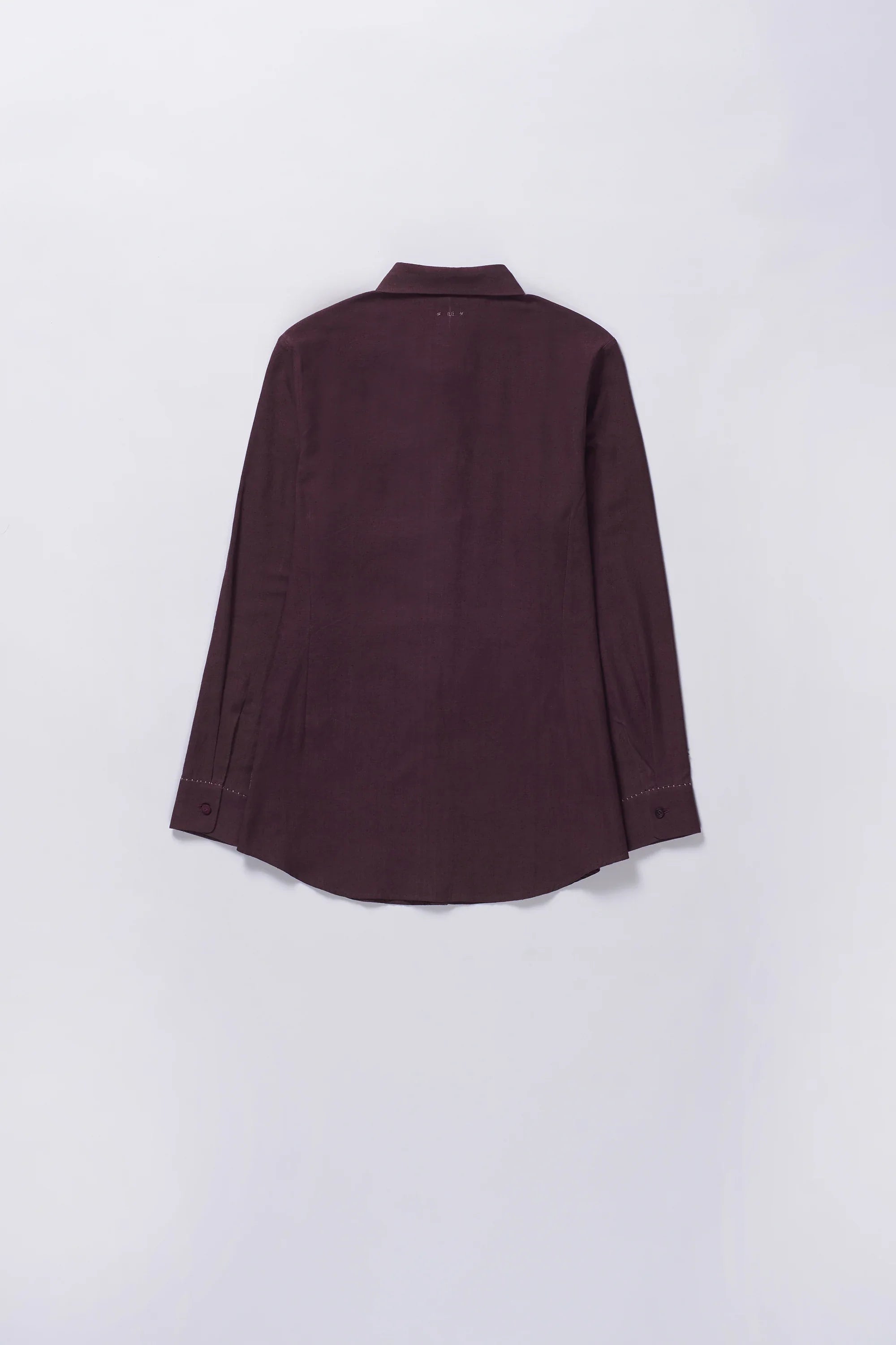 Classic Mens Shirt in Purple Red