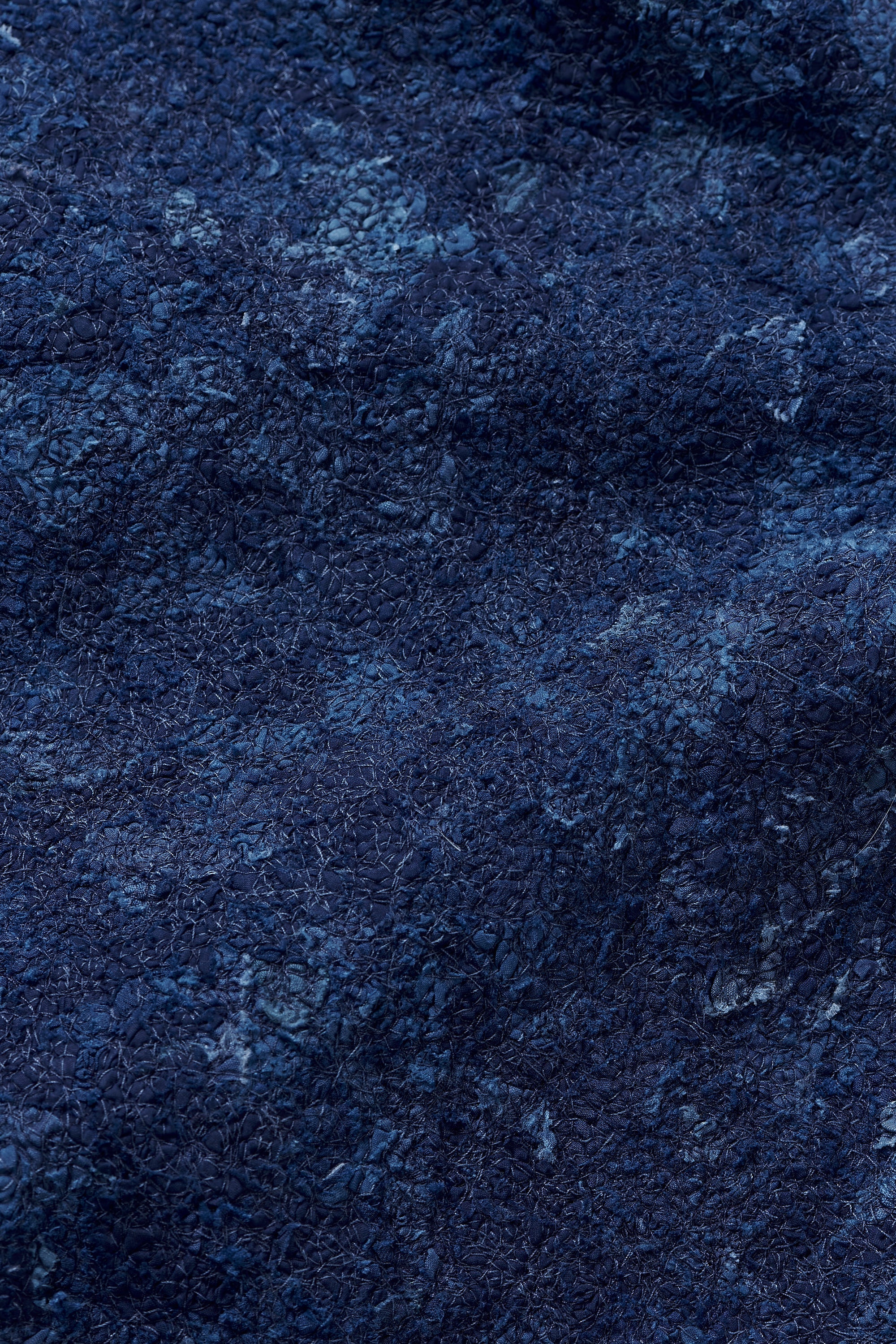 PATCHWORK INDIGO TROUSERS