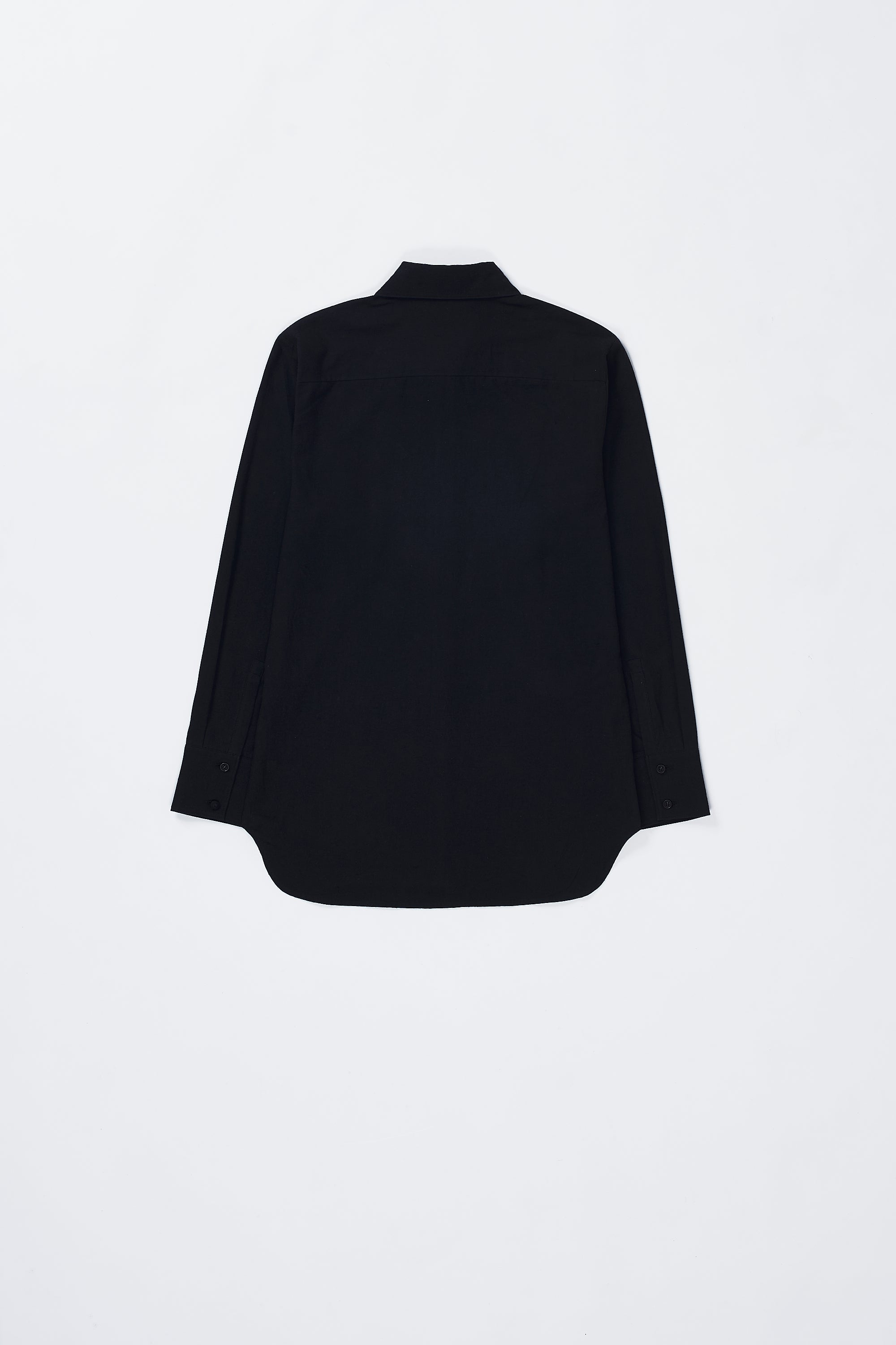 Black Shirt in Cotton