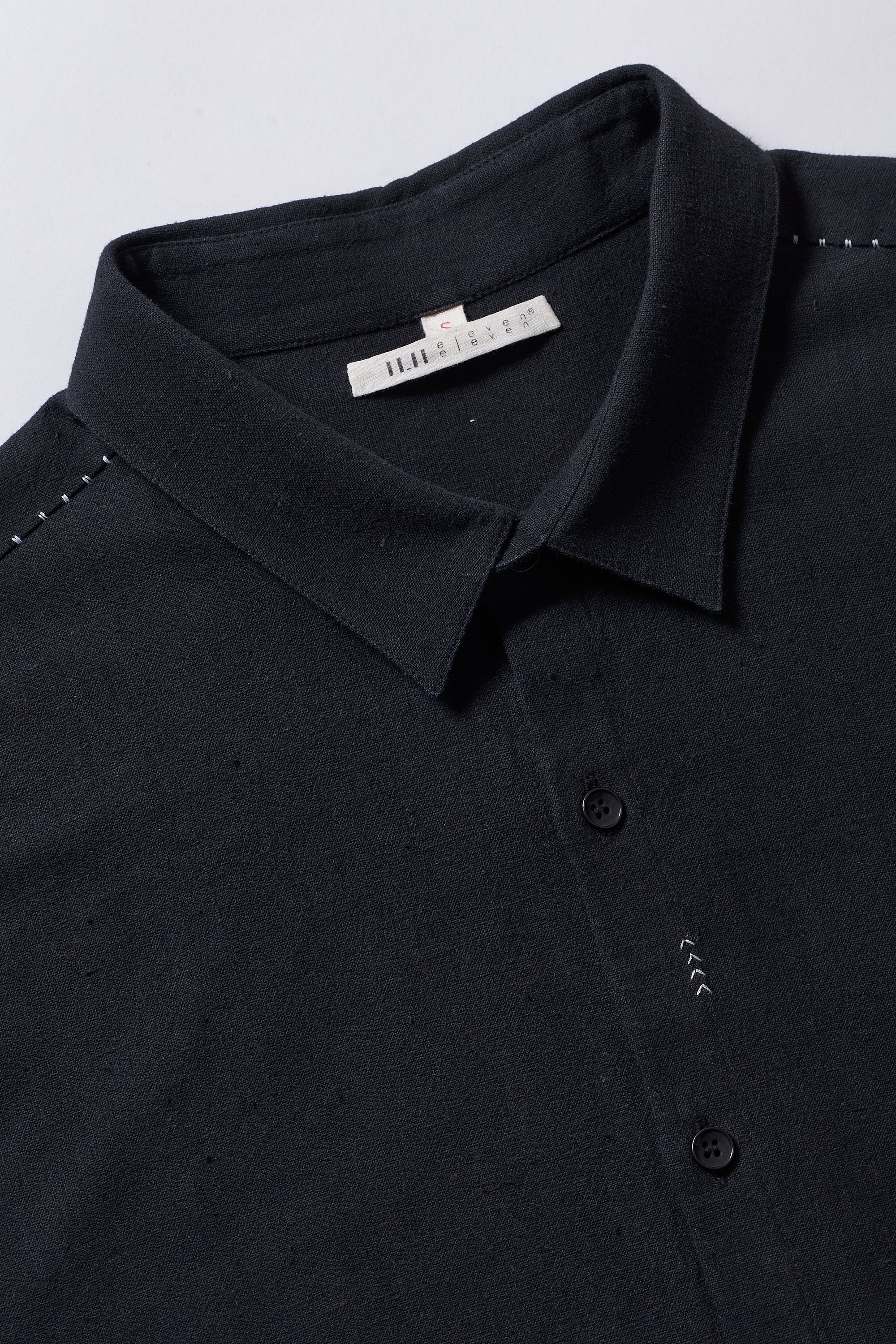 BLACK SHIRT IN COTTON