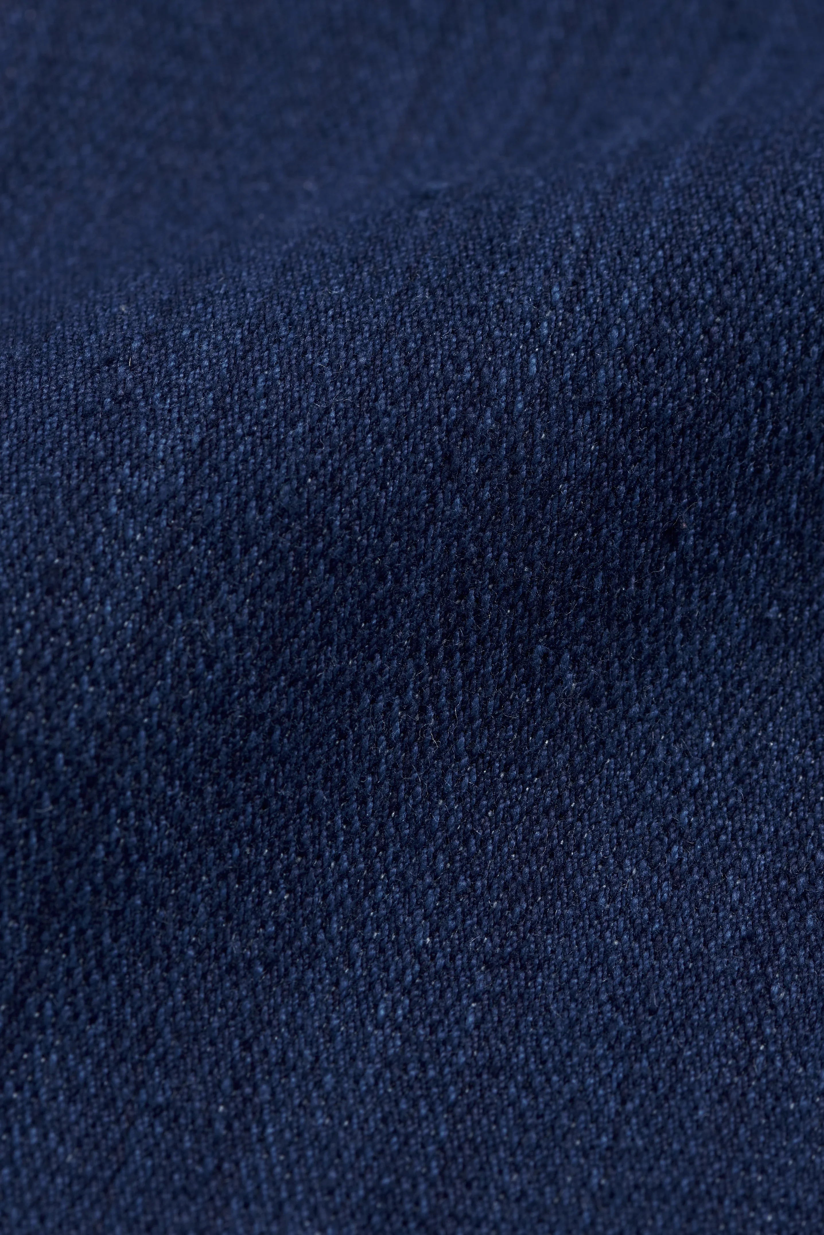 Indigo Denim Pleated Trousers