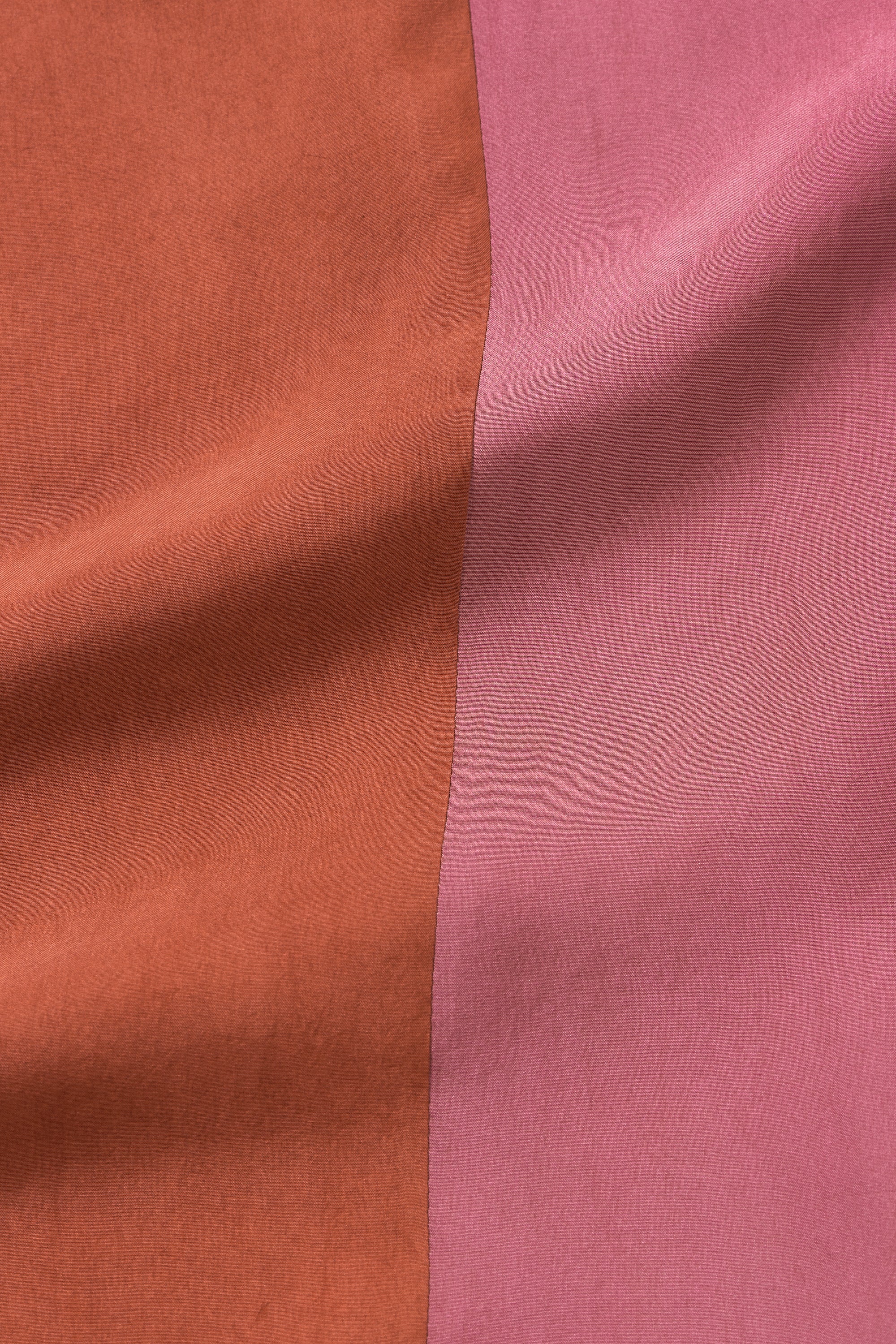 COLOUR BLOCKED SILK DRESS