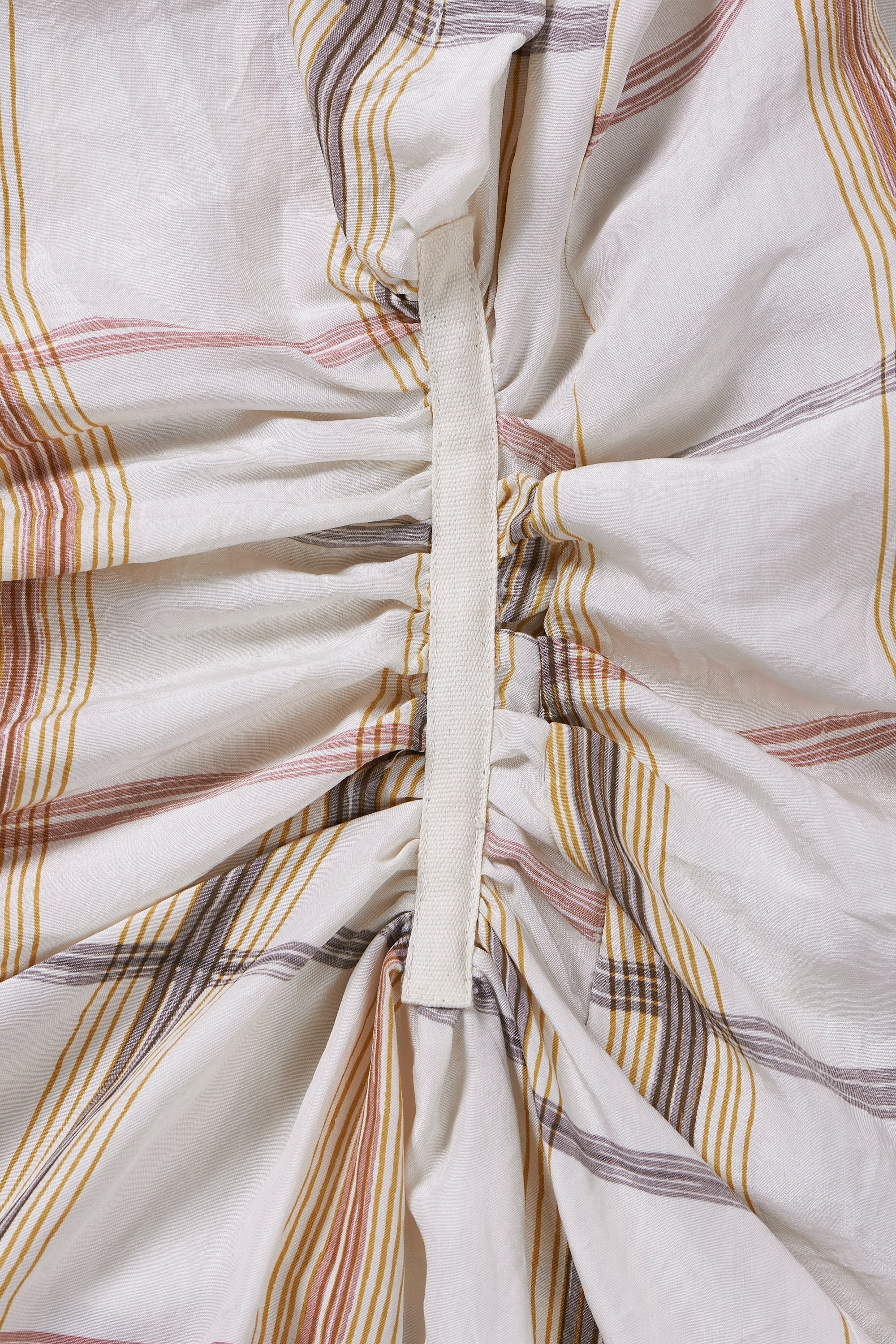 SLEEVELESS RUCHED DRESS