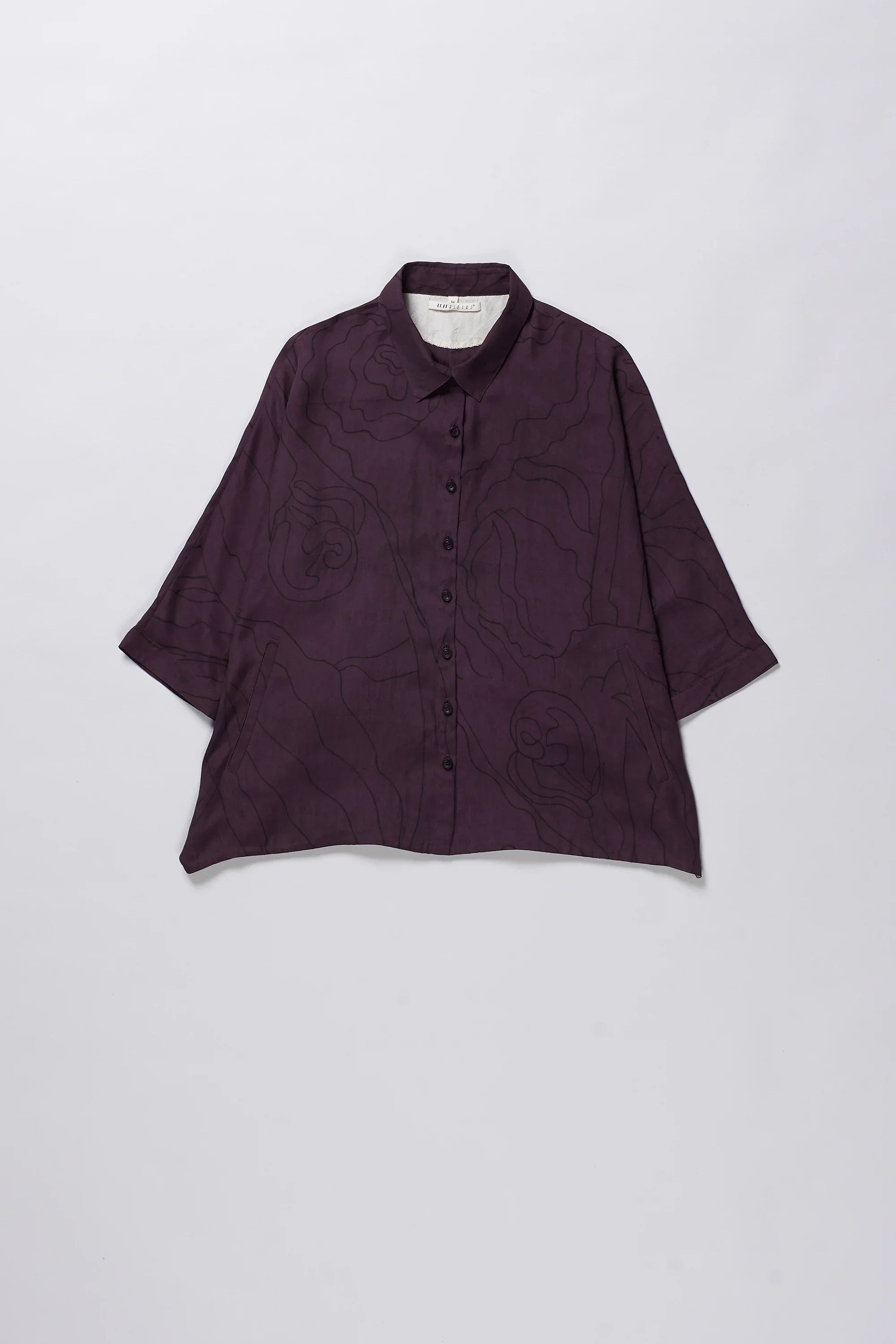 Hand Painted Relaxed Fit Shirt