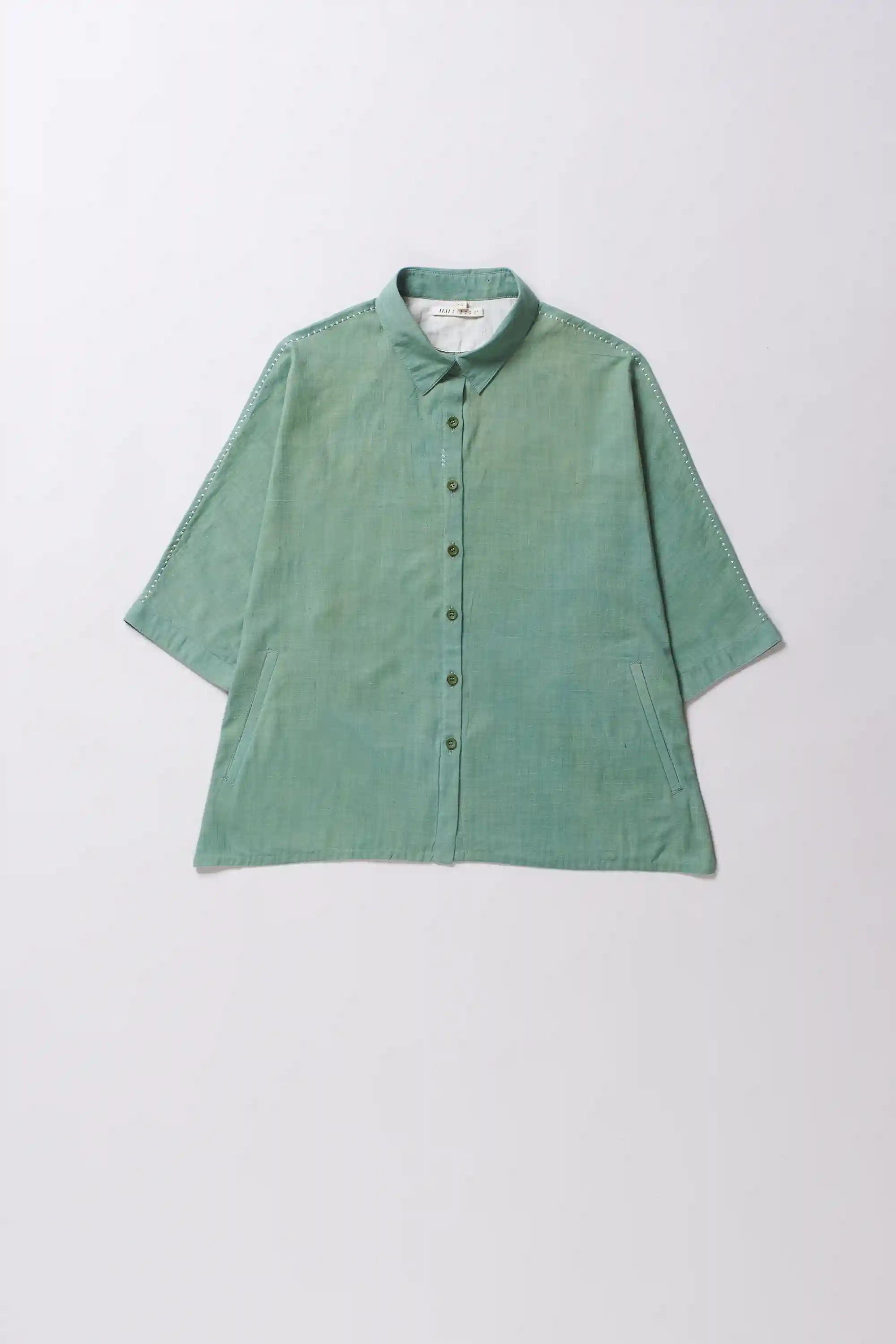 Turf green women shirt