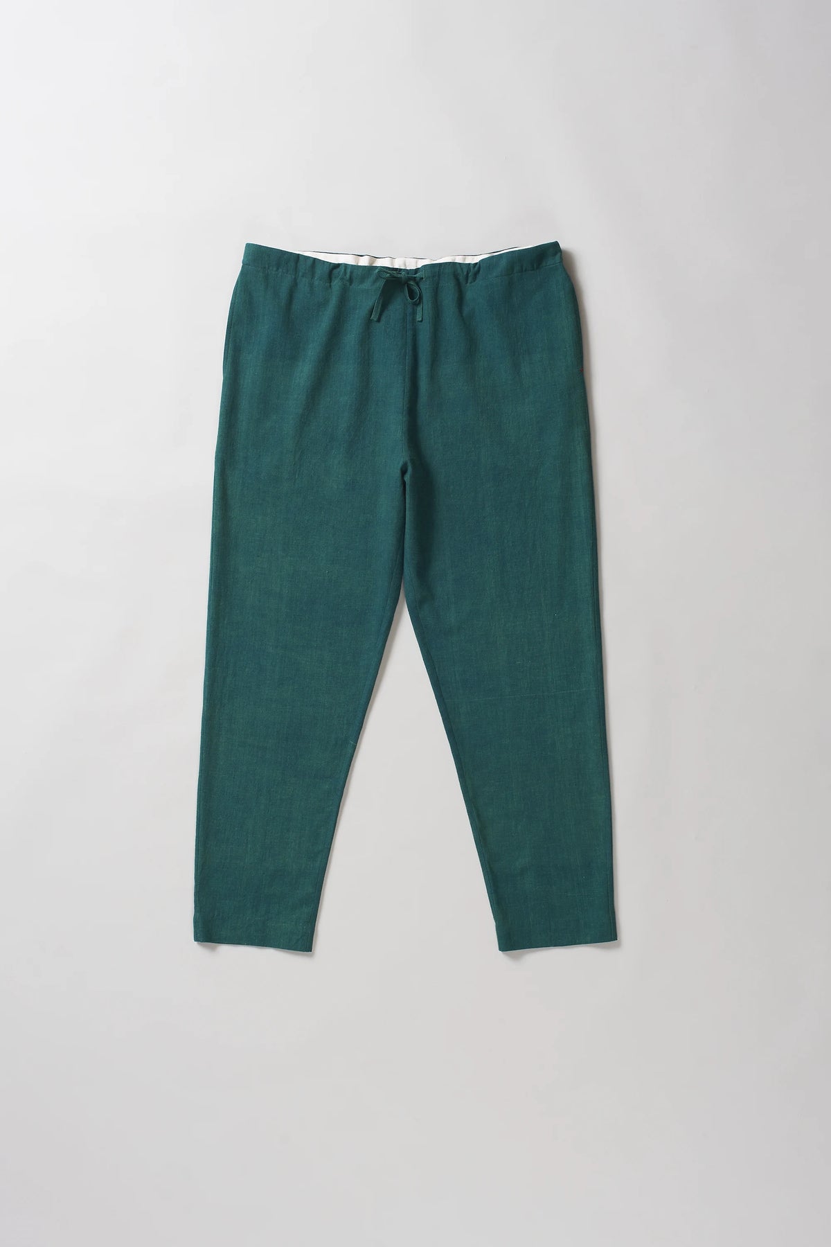 Bottle Green Tapered Pants