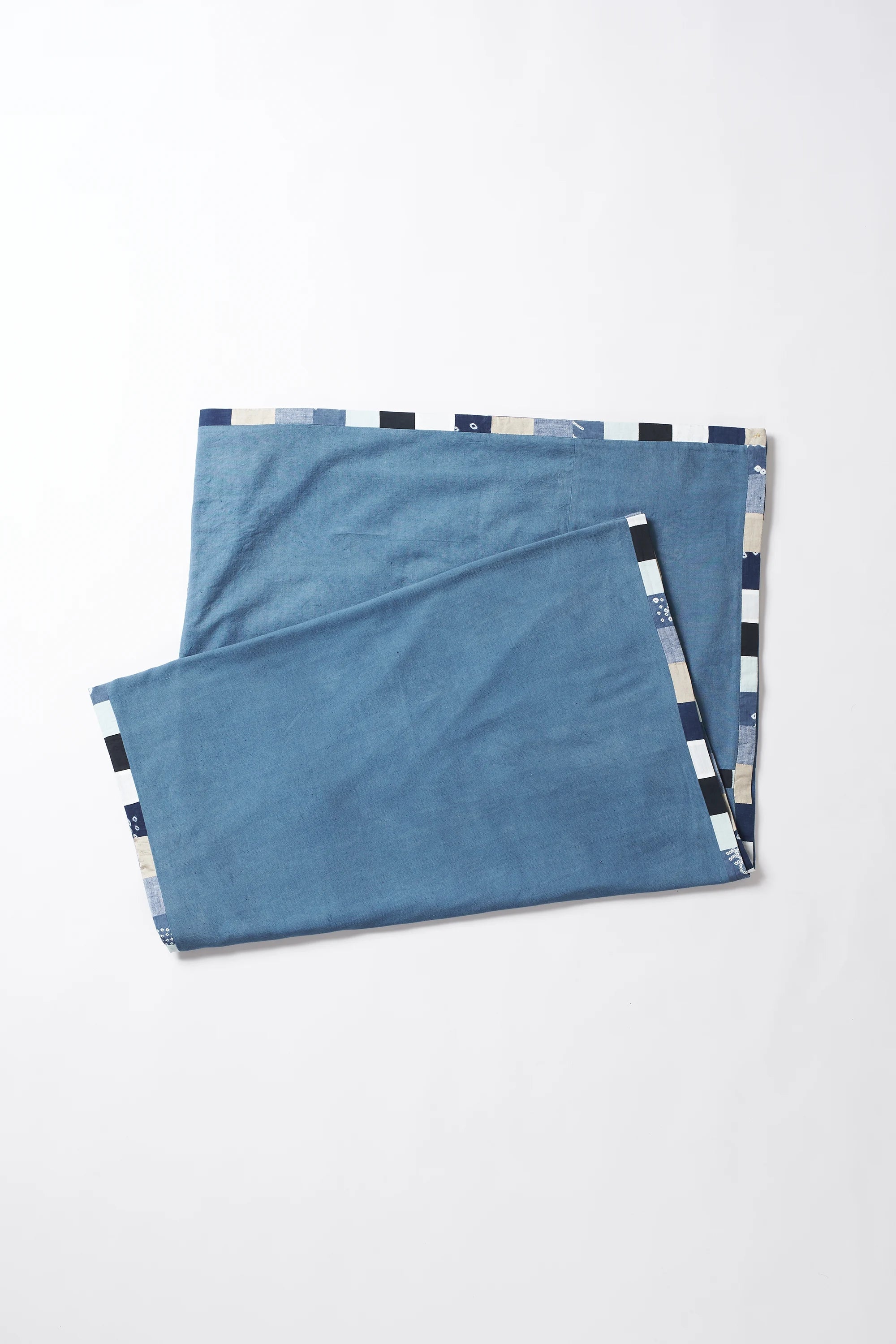 Estate Blue Table Cloth With Kantha