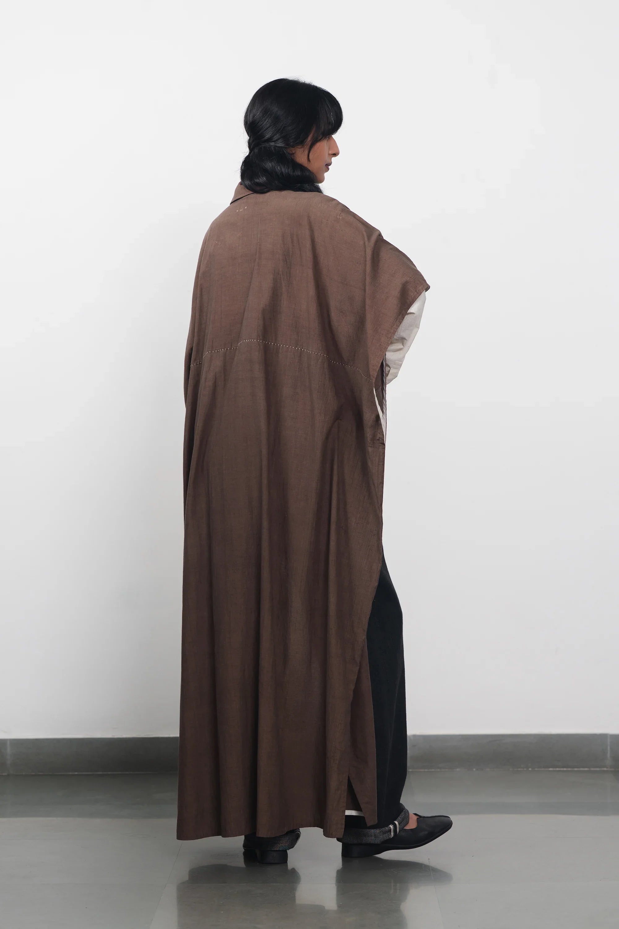 Kaftan in Burnt Umber