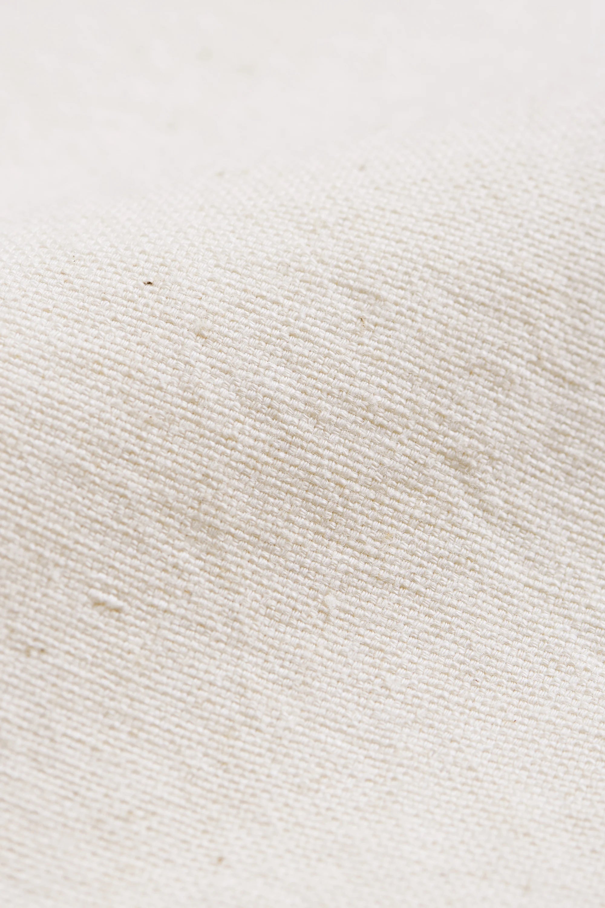 Close-up of a ecru fabric