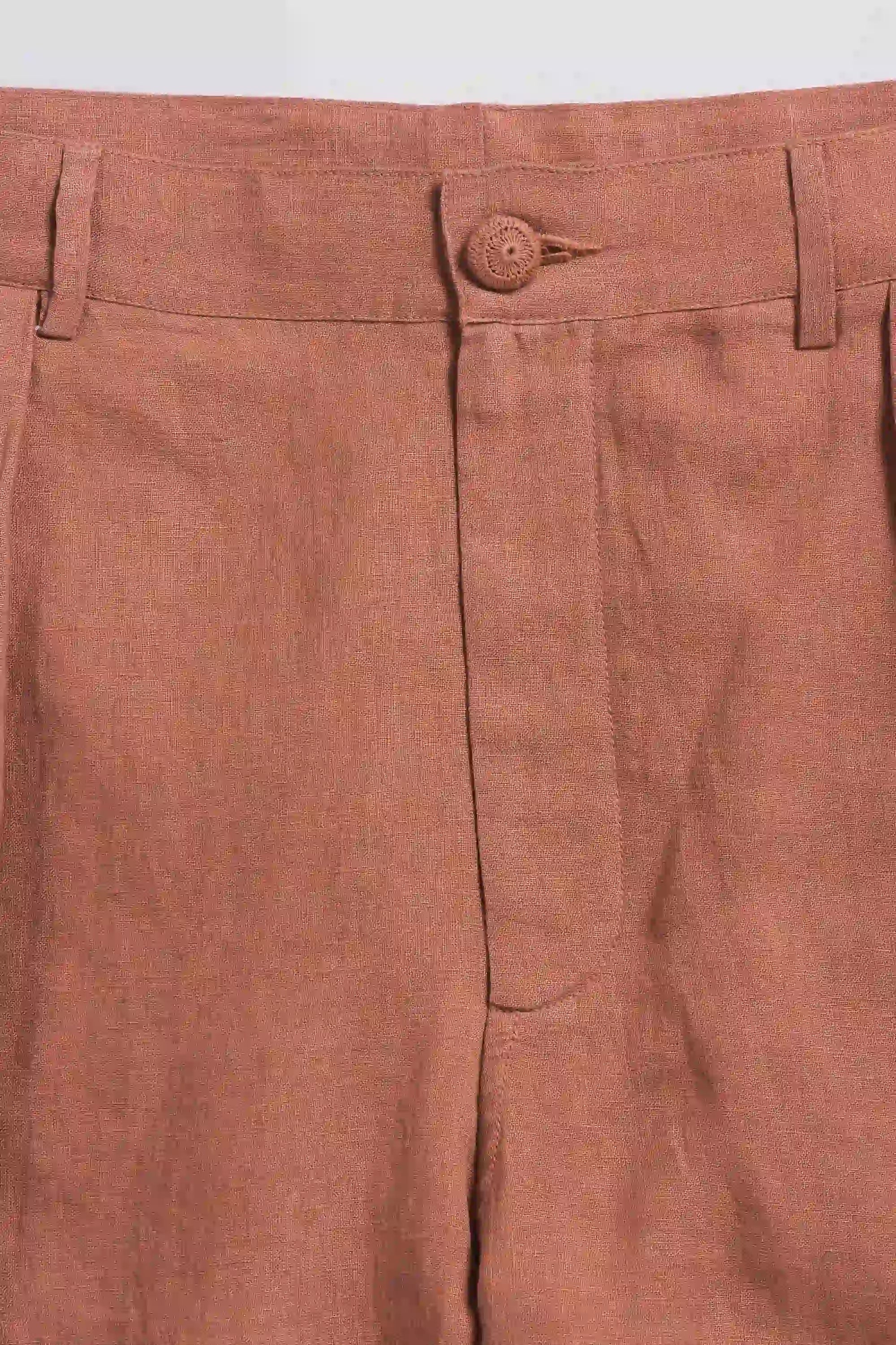 Fabric close-up with button