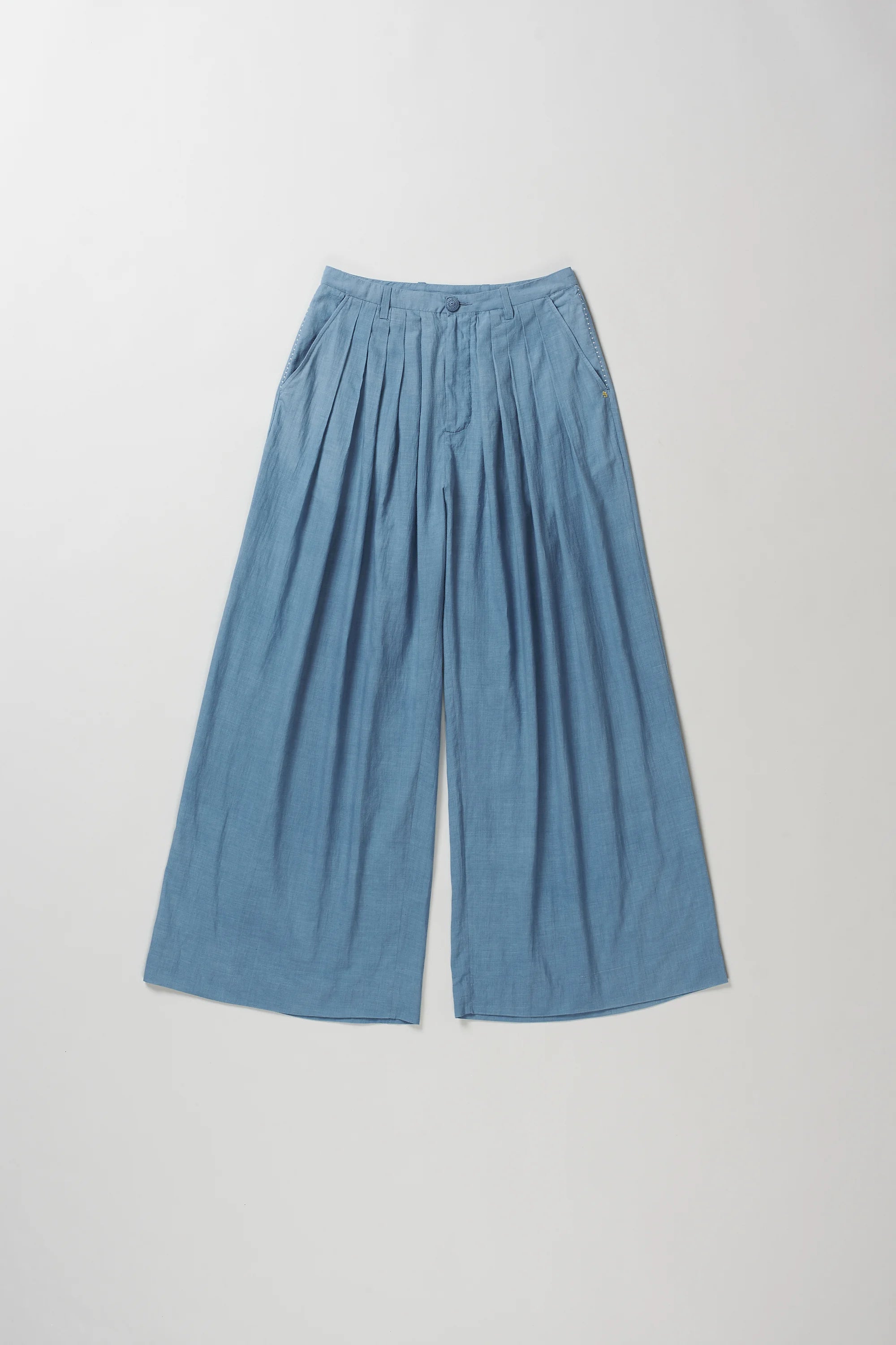 Women's Relaxed Pants in Powder Blue