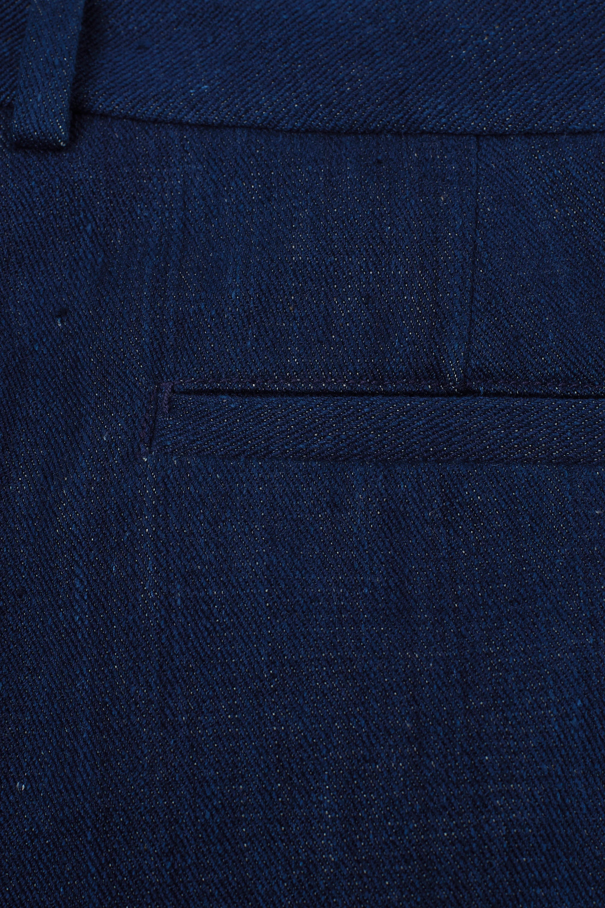 Indigo Handspun Denim Cotton Pant