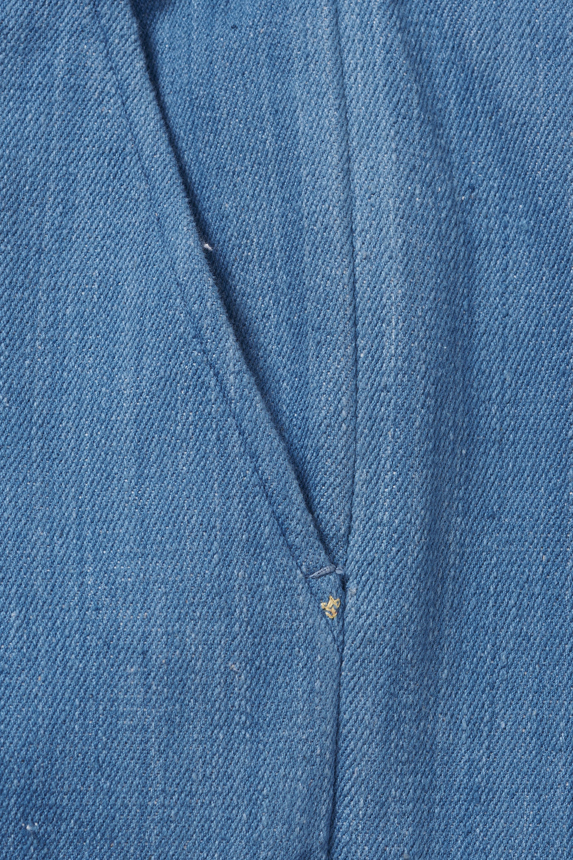 LIGHT INDIGO HANDSPUN DENIM COTTON PANT