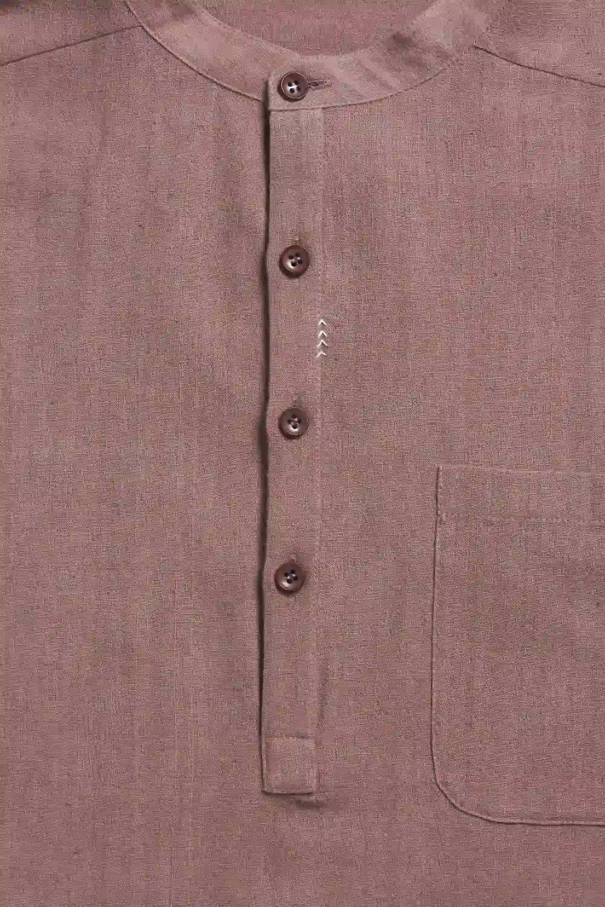 Fabric close-up with button