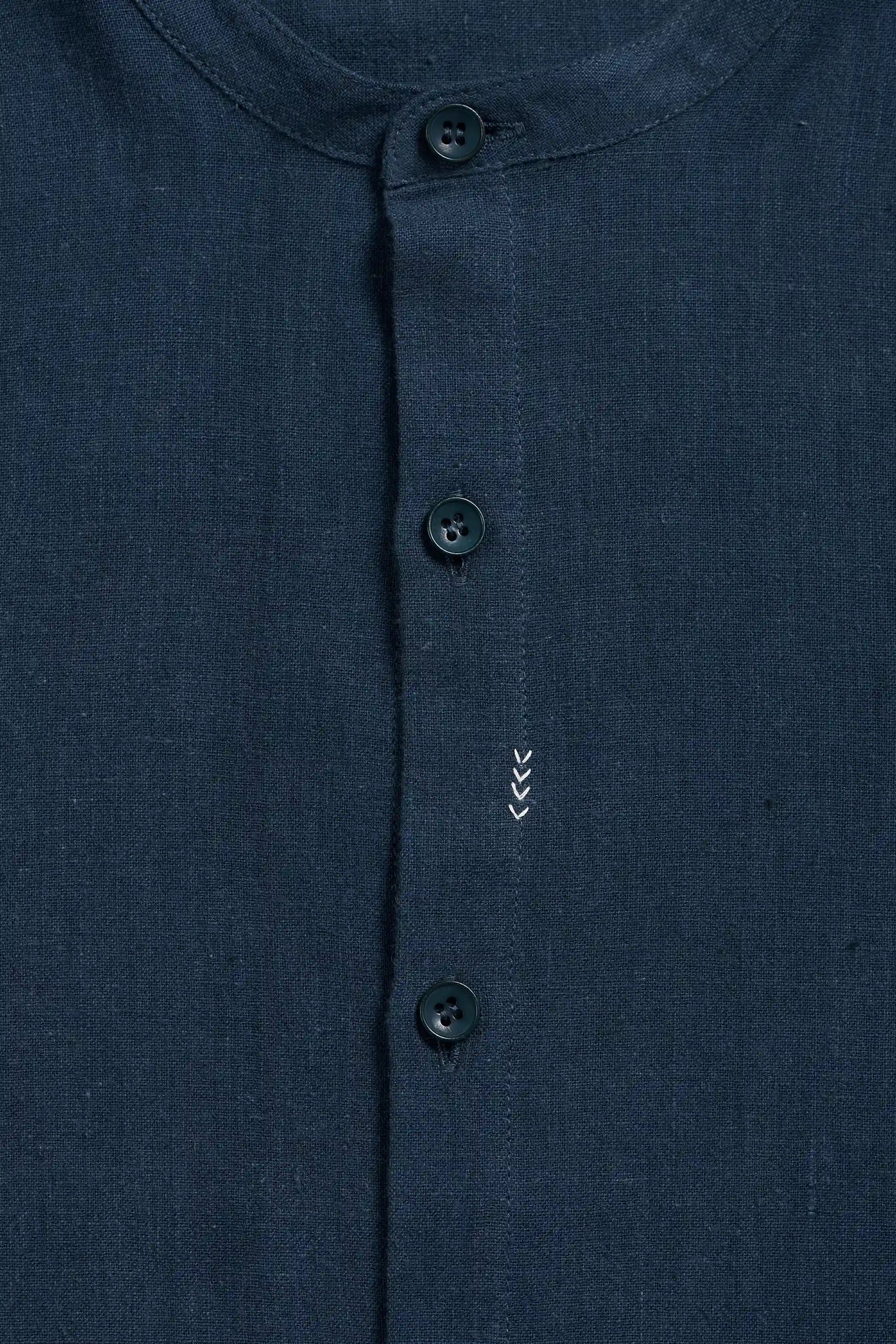 Fabric close-up with button