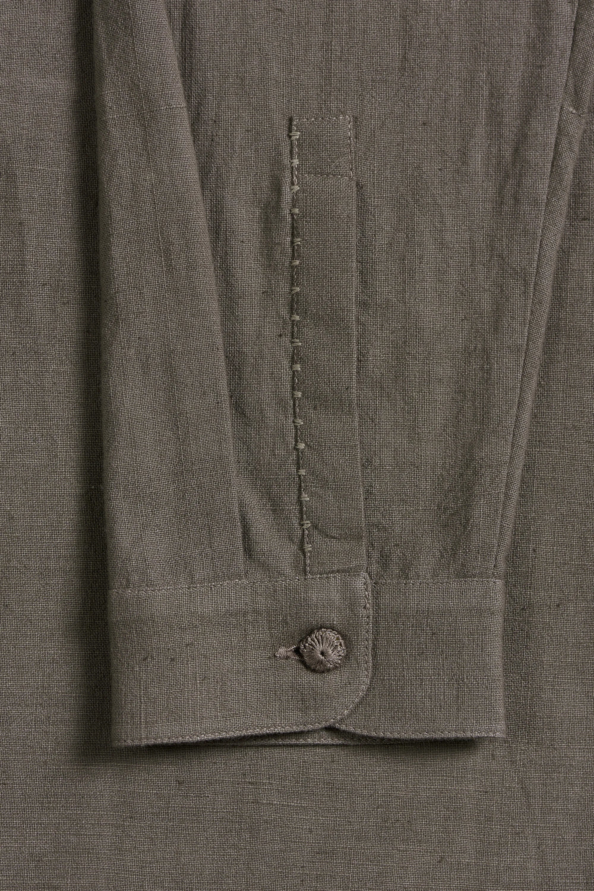 Collar Bandhani Shirt Ash Grey
