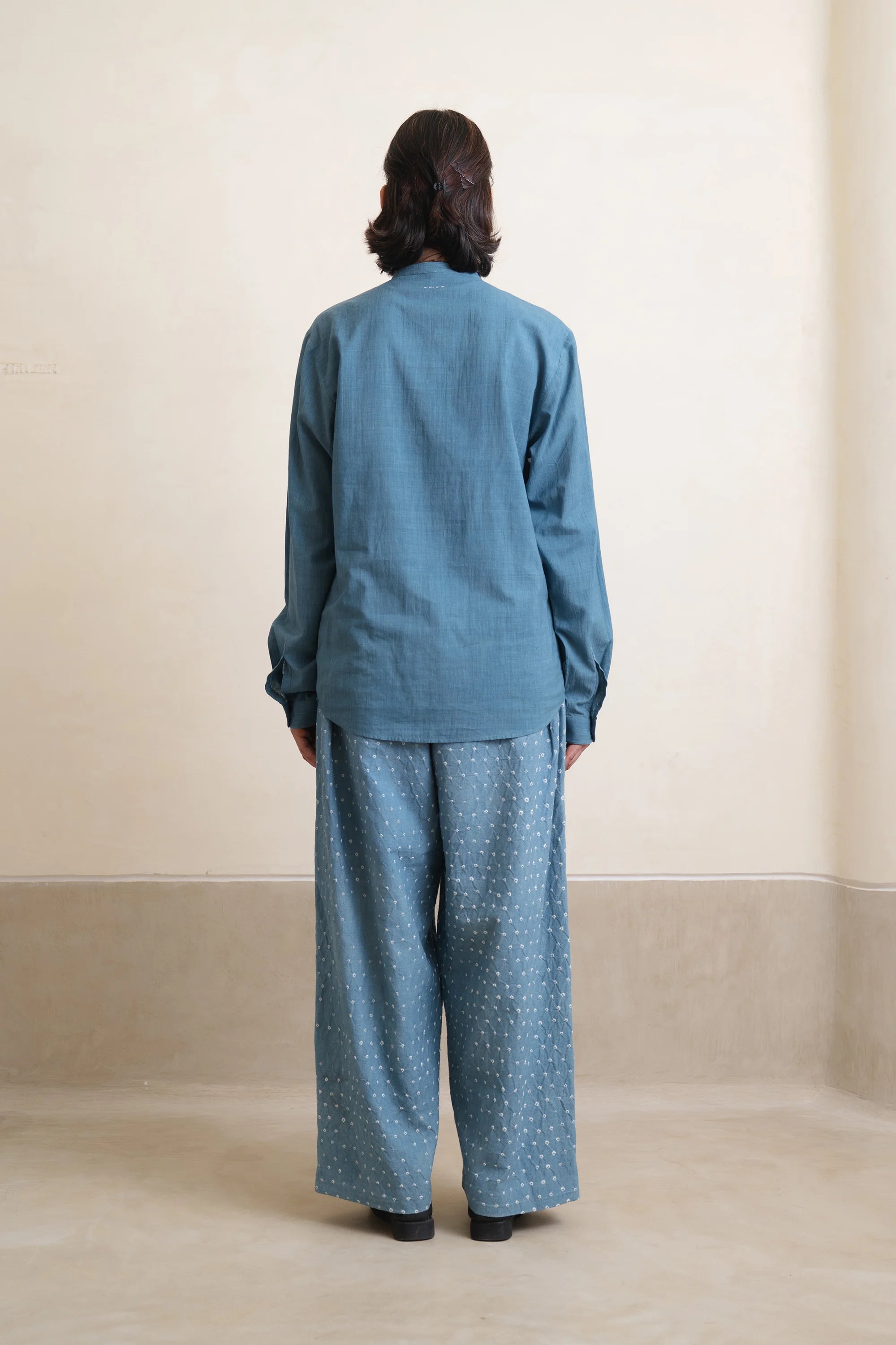 Virgo Shirt in Powder Blue