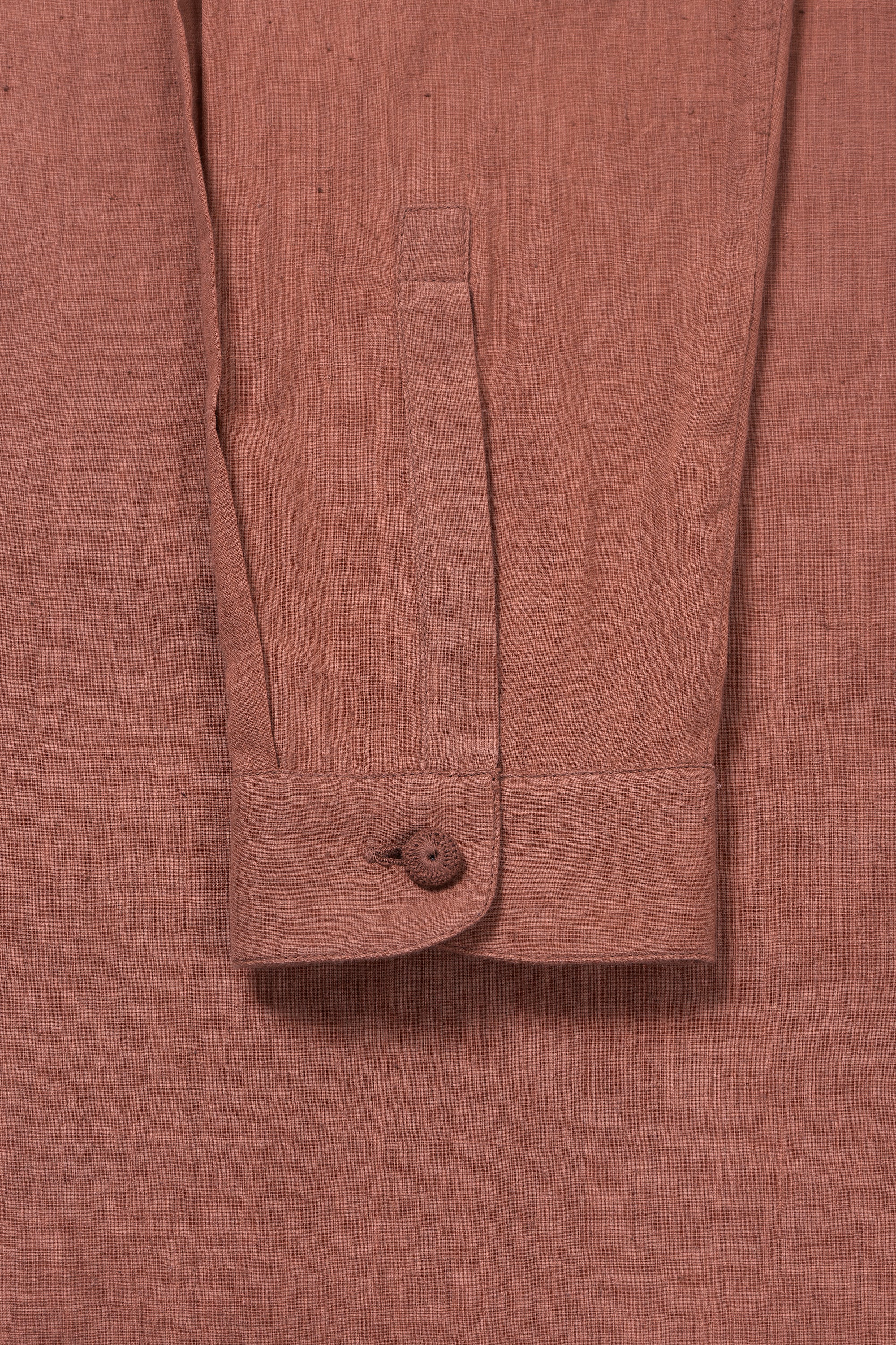 ROUGE PINK BAND COLLAR SHIRT