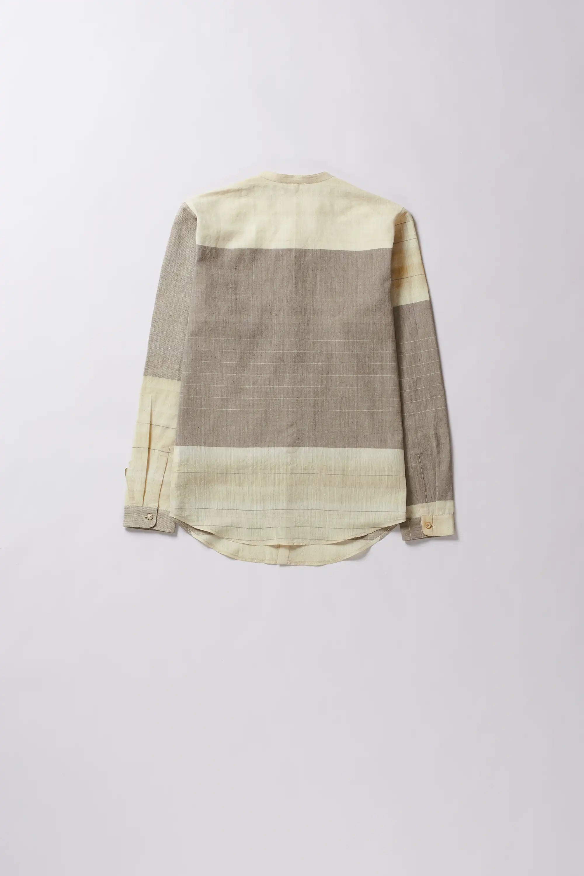 Khaki green men's shirt