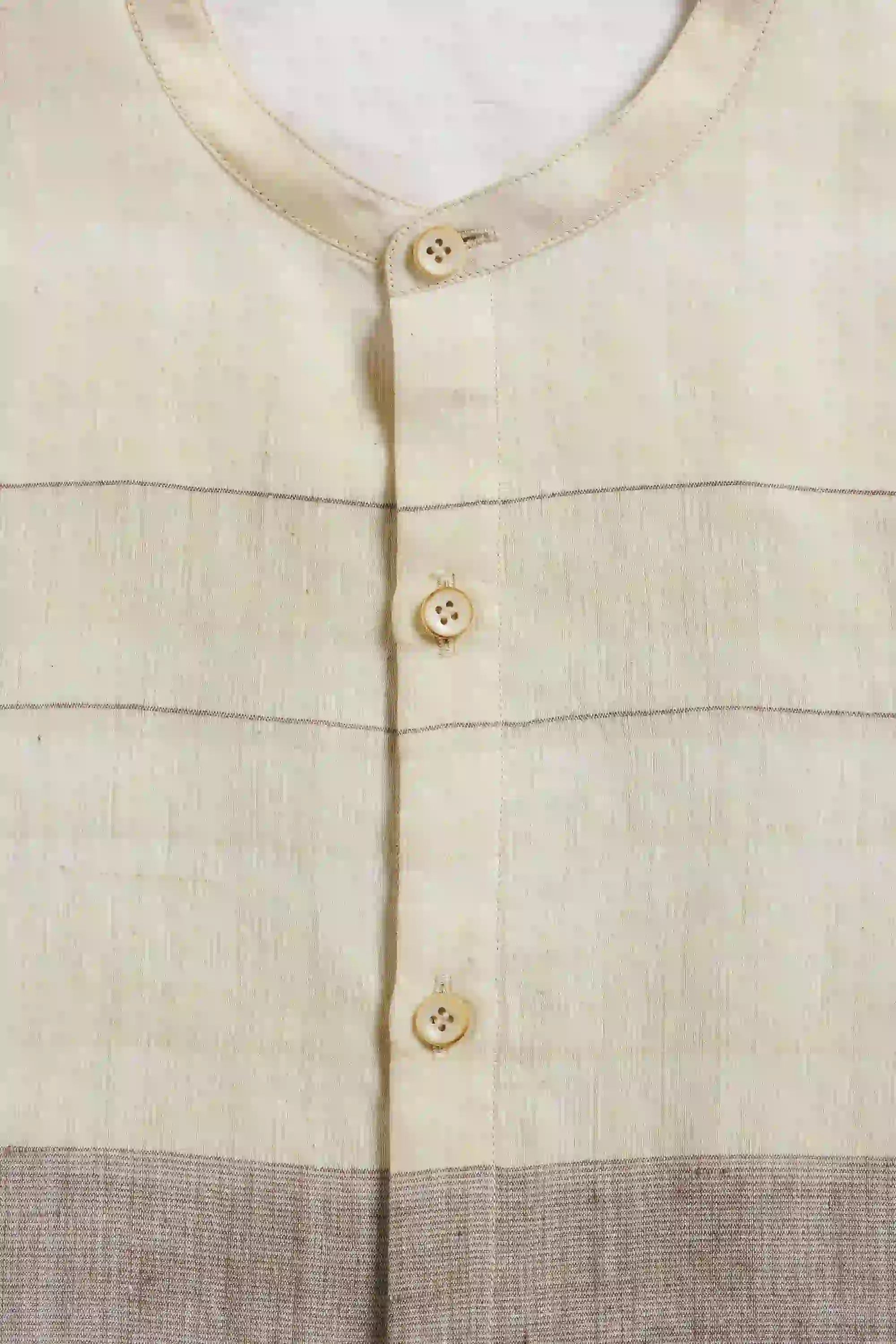 Fabric close-up with buttons