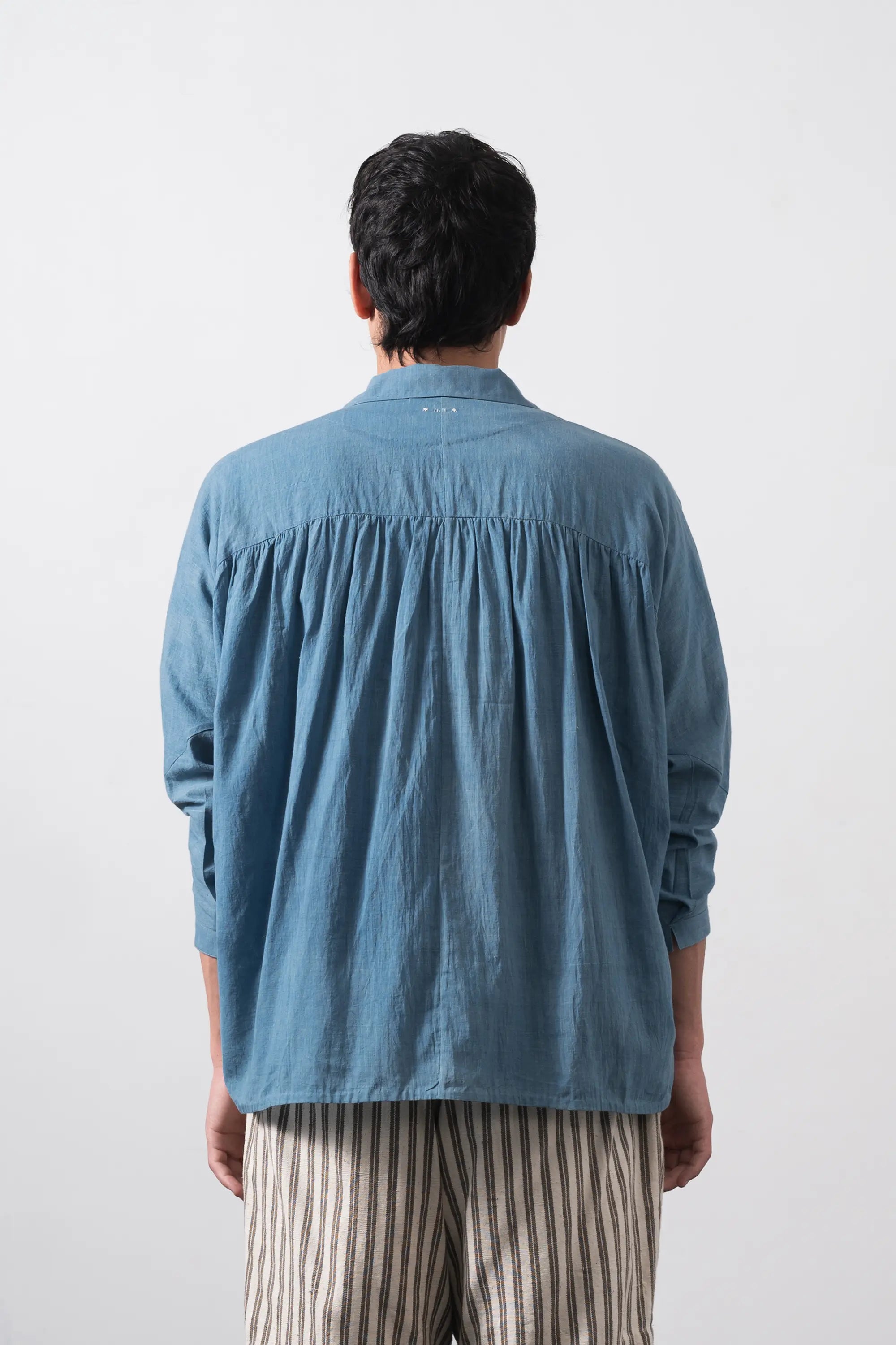 Relaxed Shirt in Powder Blue