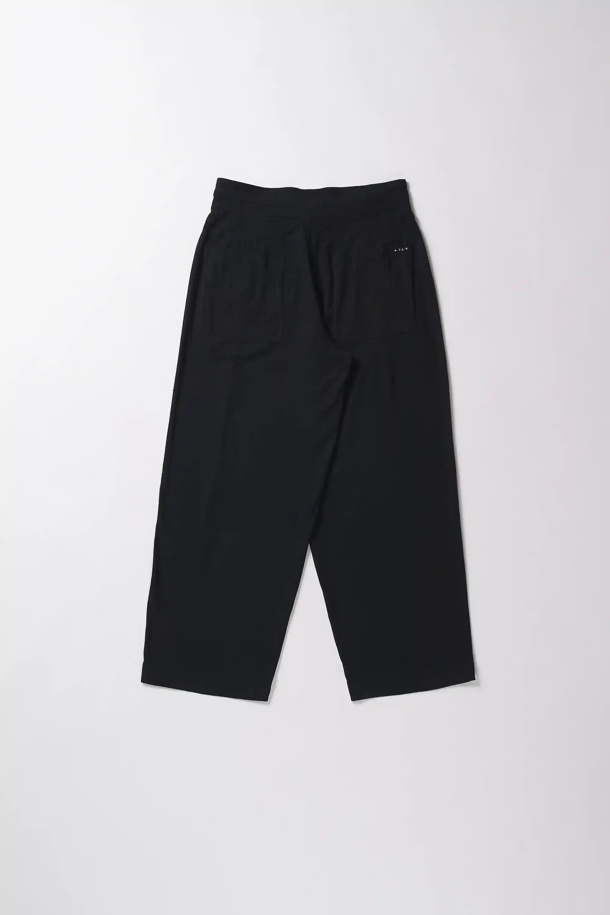 Black pants on a white background