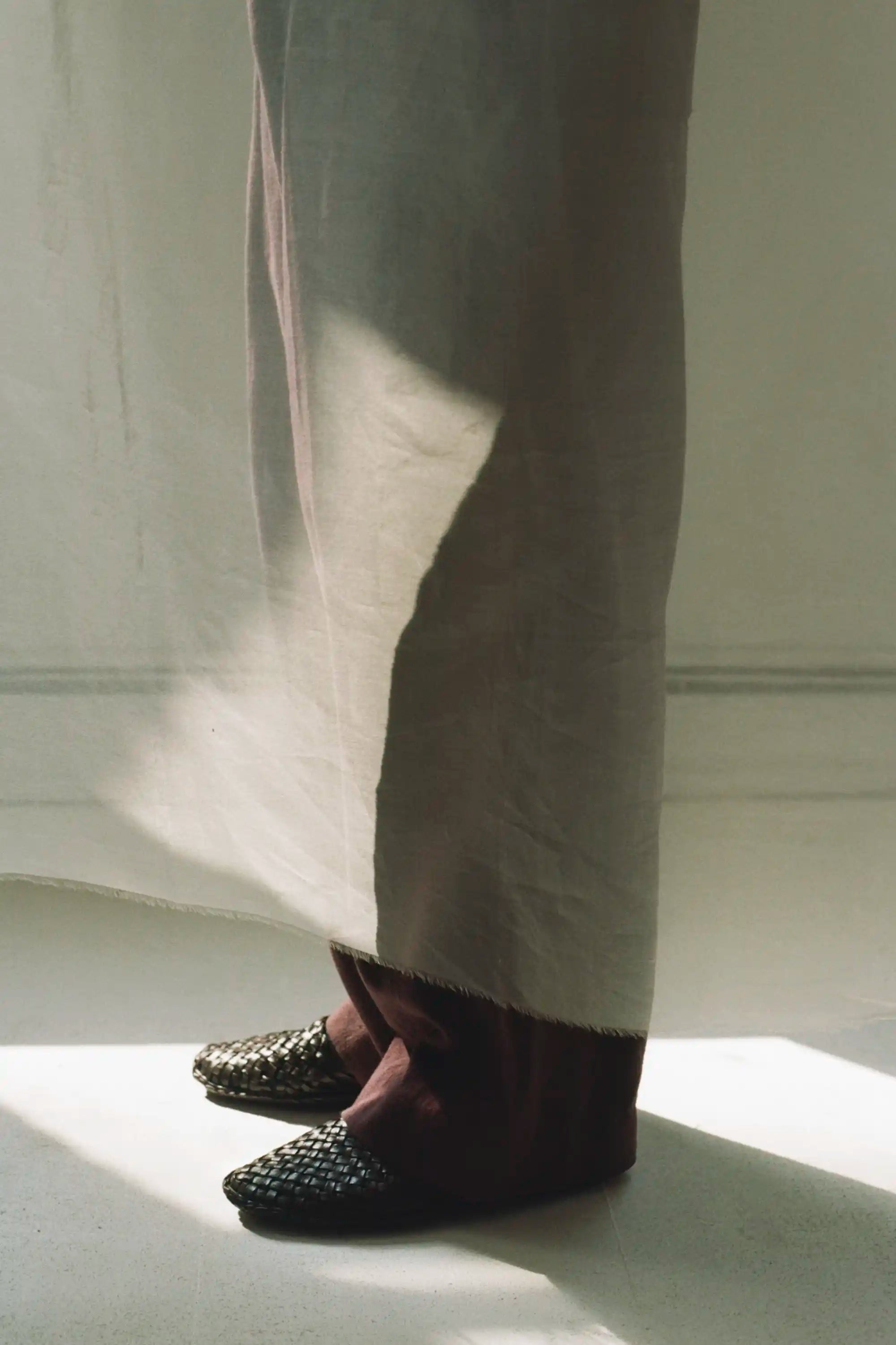 RELAXED-FIT ORGANIC COTTON PANTS