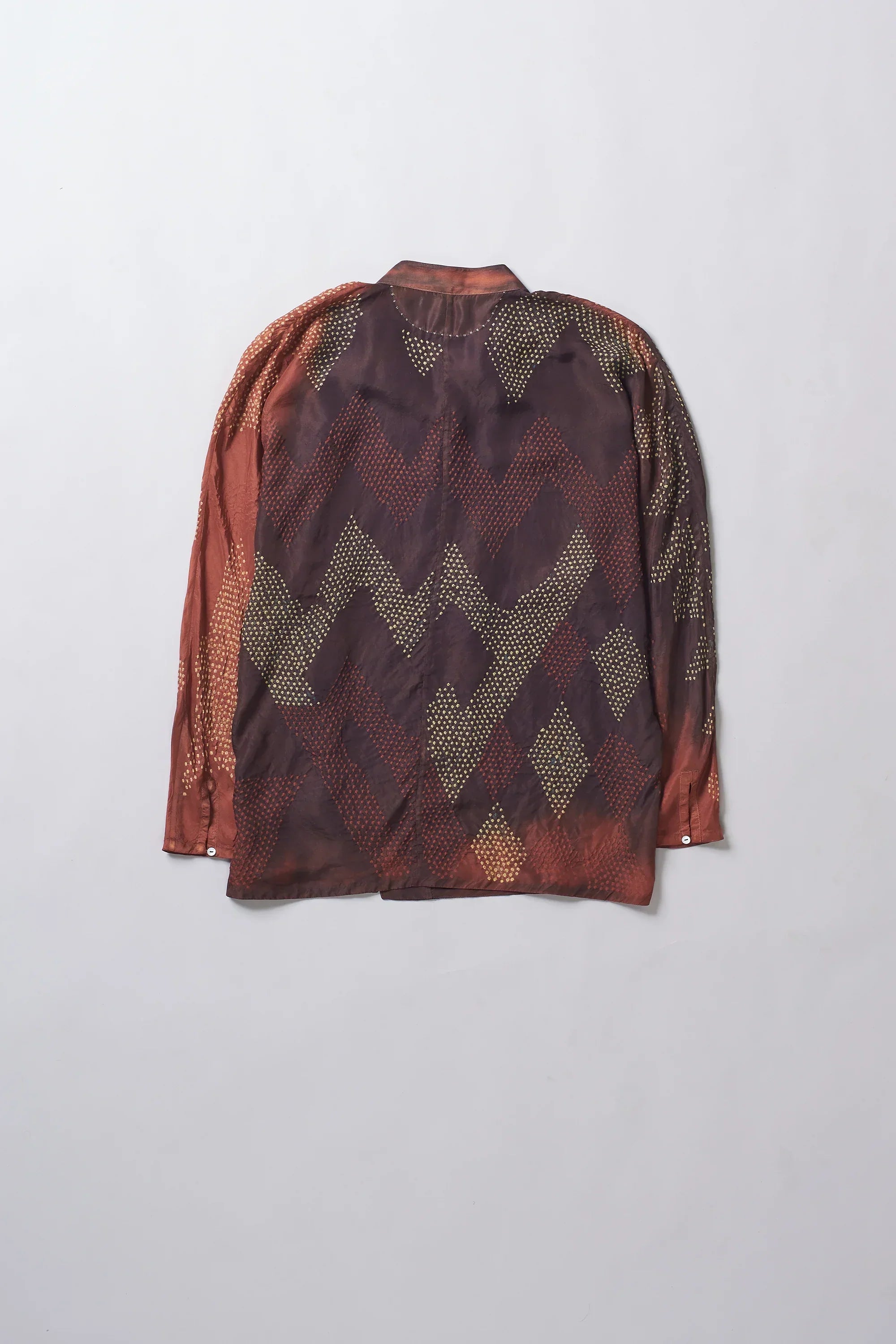 Clique shirt with multi colour bandhani