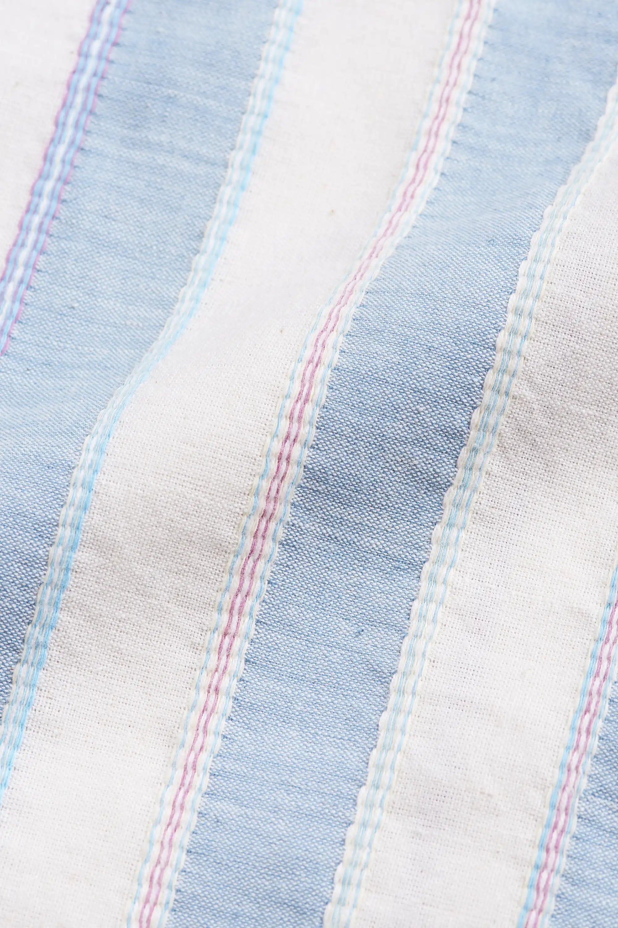 Ecru Classic Striped Shirt