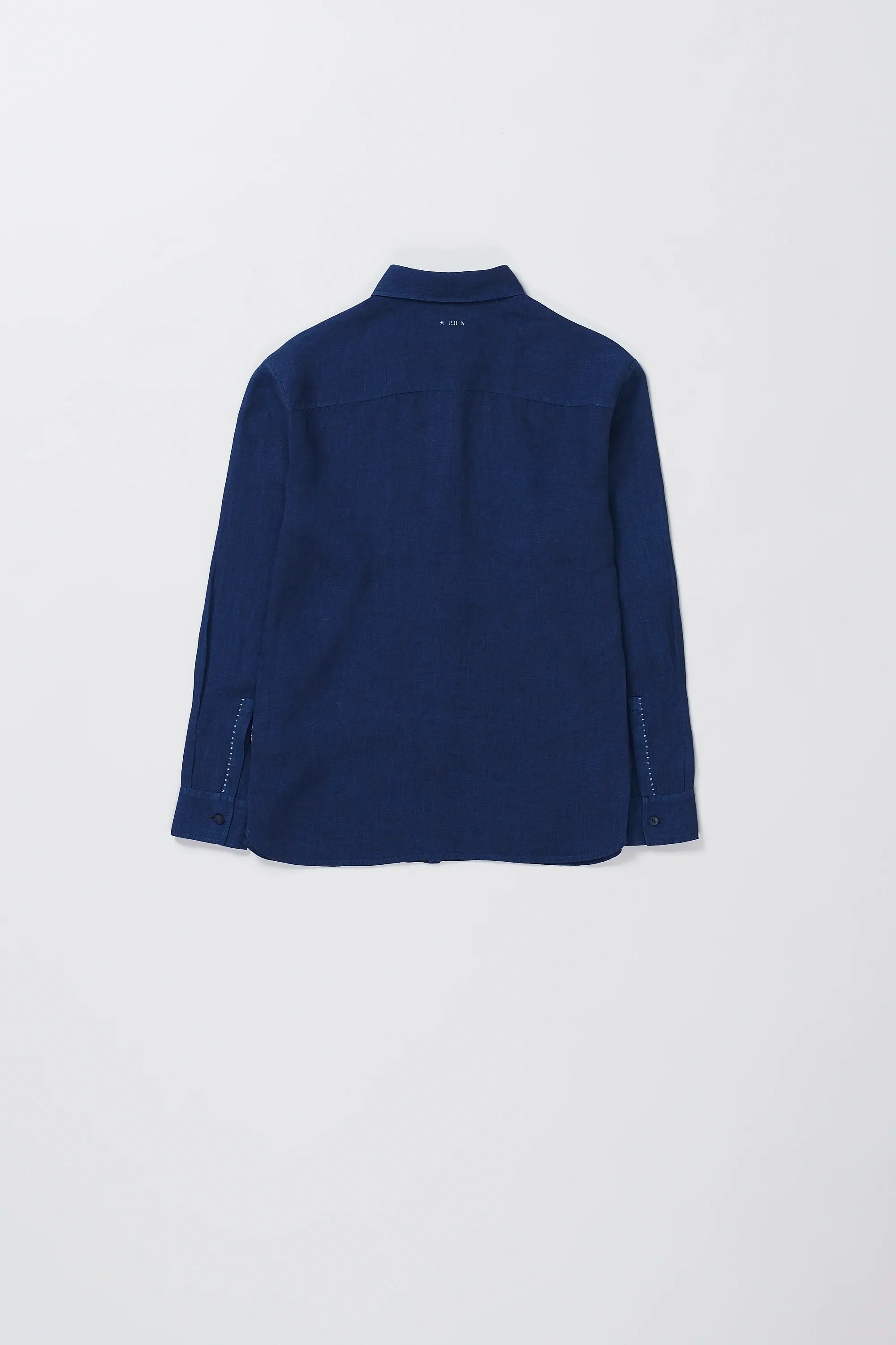 Indigo Shirt in Relaxed Fit Linen