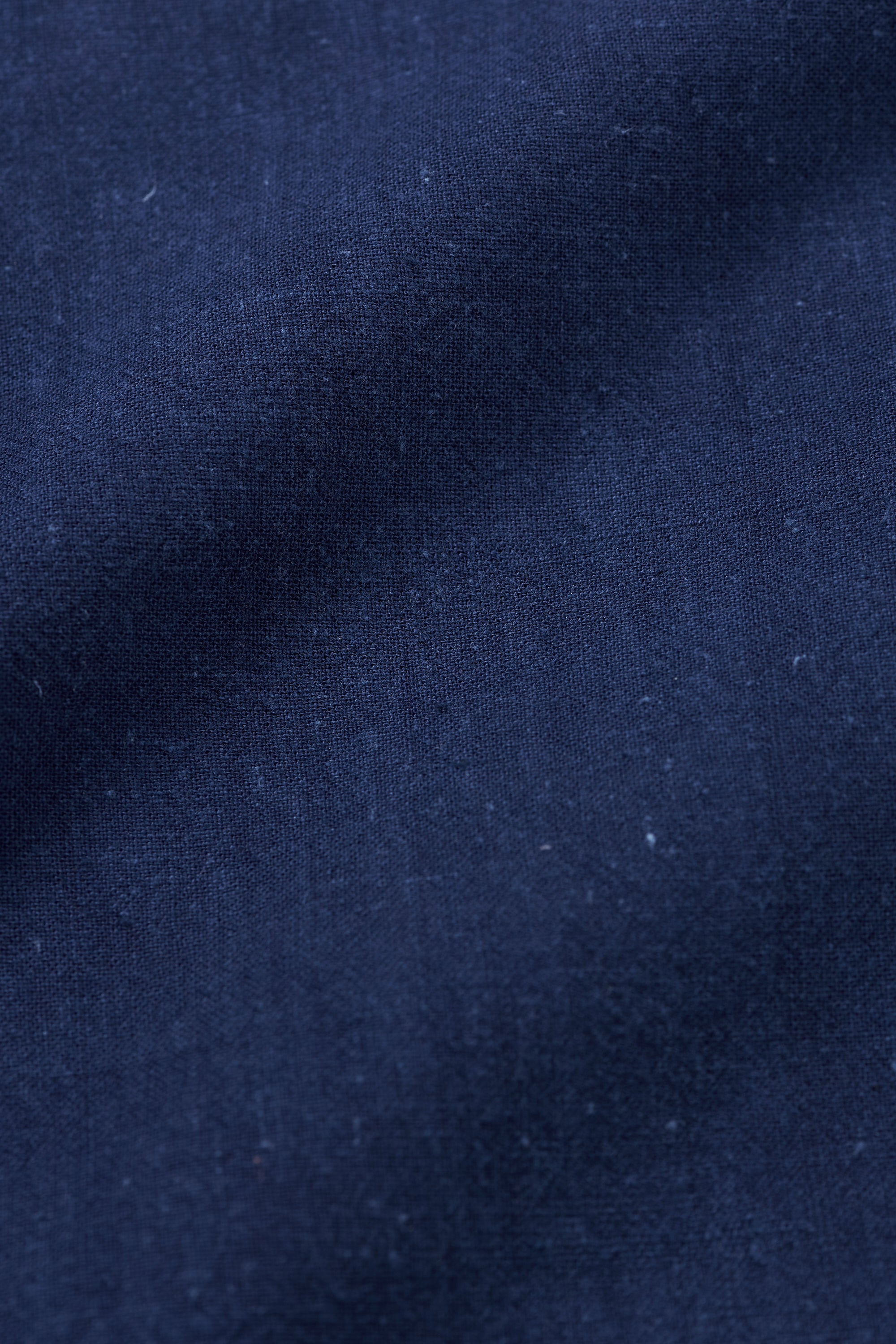 MEDIUM INDIGO CAMP COLLAR SHIRT