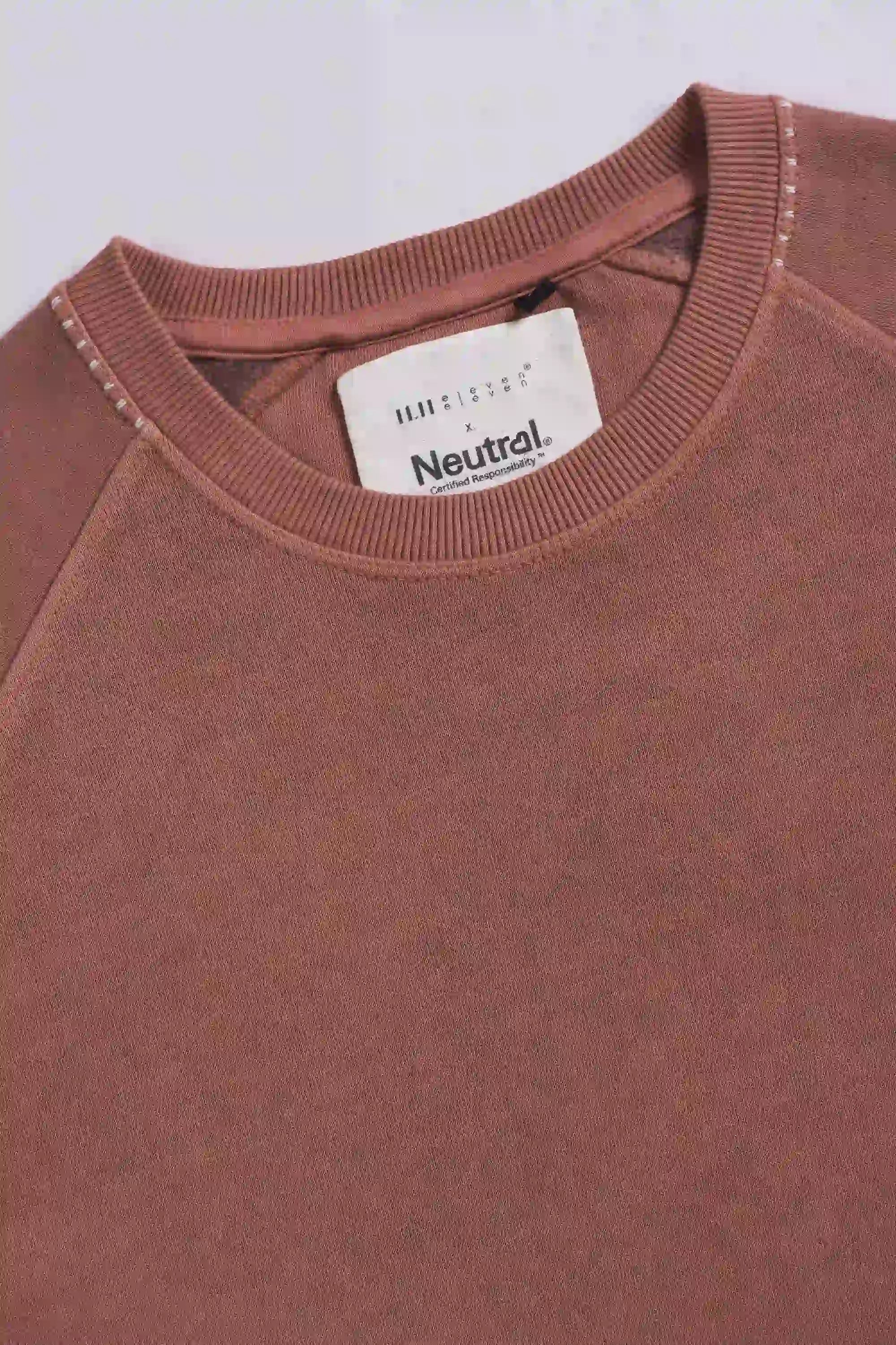 Fabric close-up with hand detailing