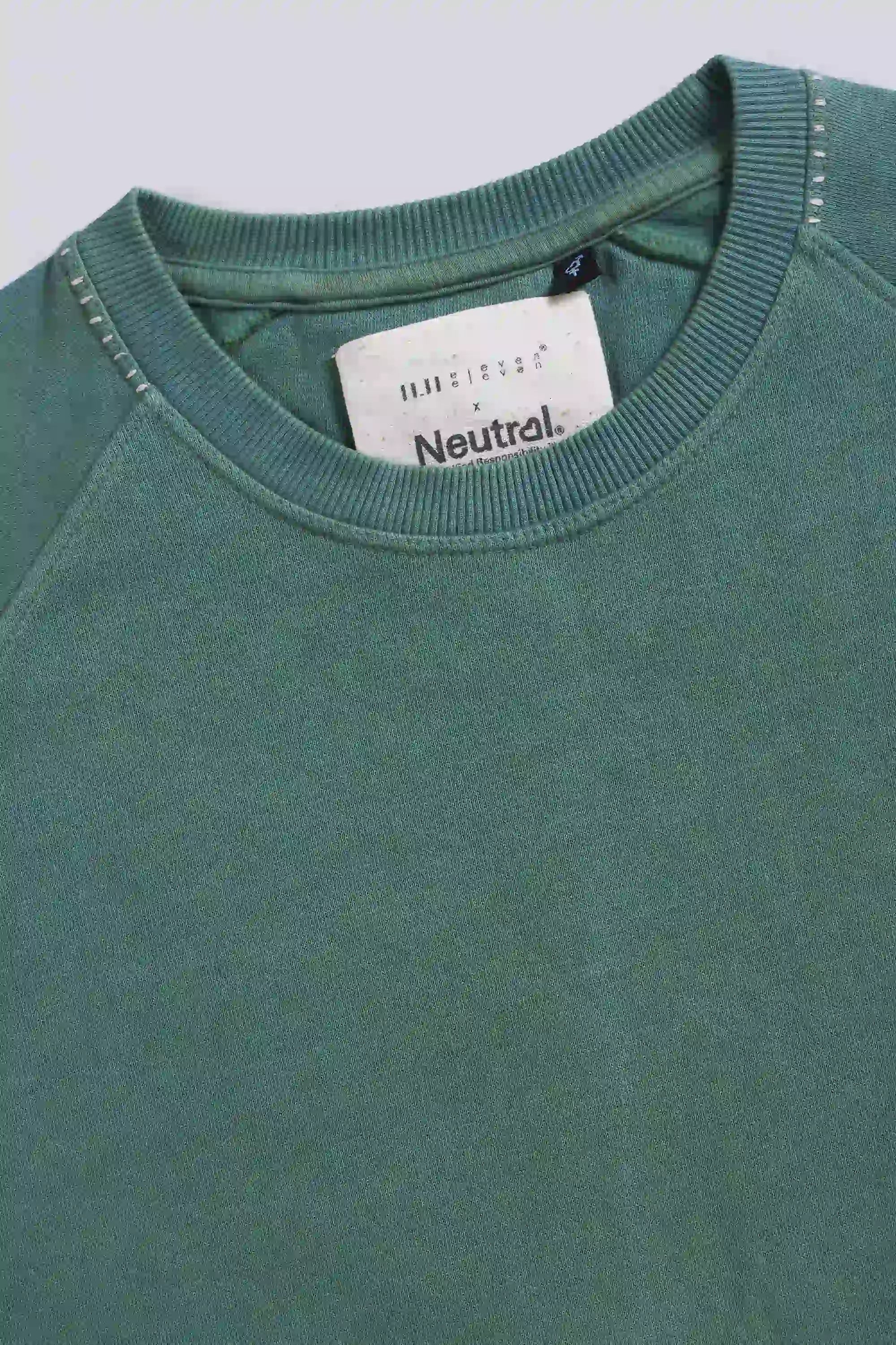 Fabric close-up with hand detailing