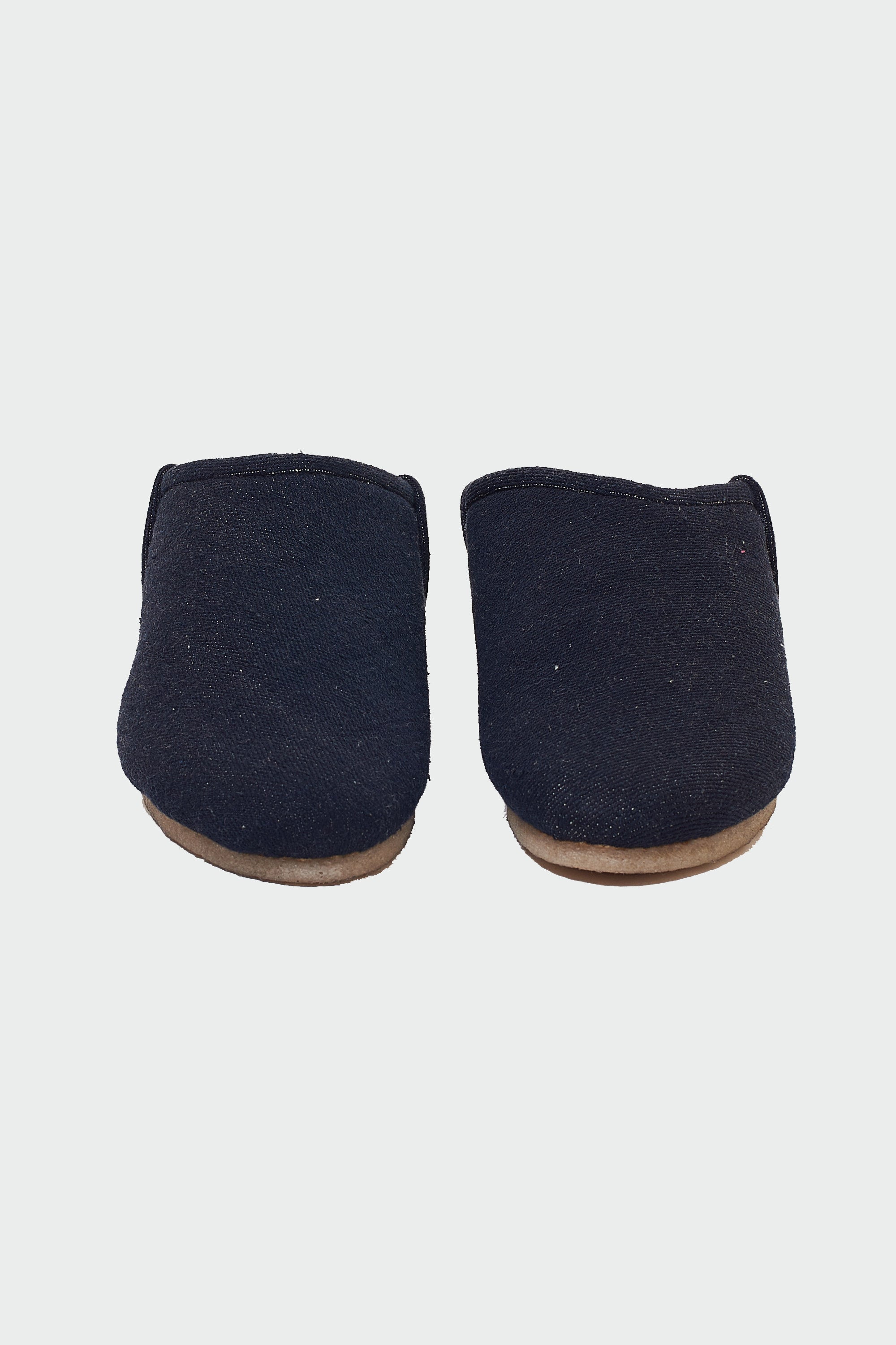 MIDNIGHT INDIGO DENIM HANDMADE SLIP ON
