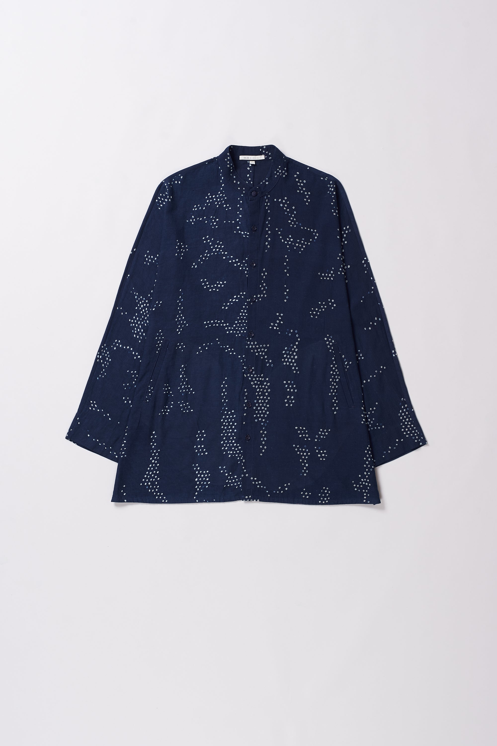 Indigo Bandhani Women Shirt