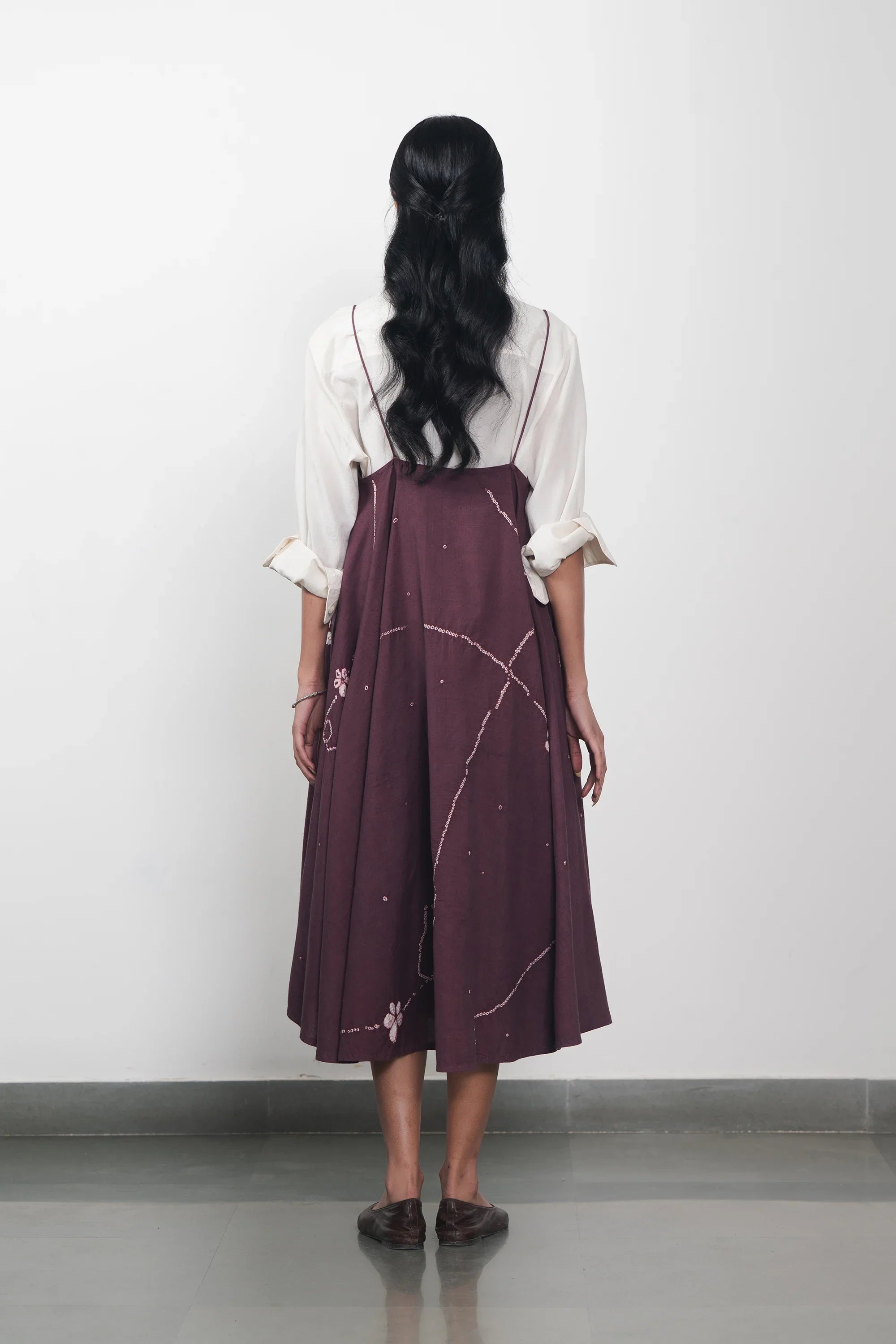 Bandhani Strappy Dress