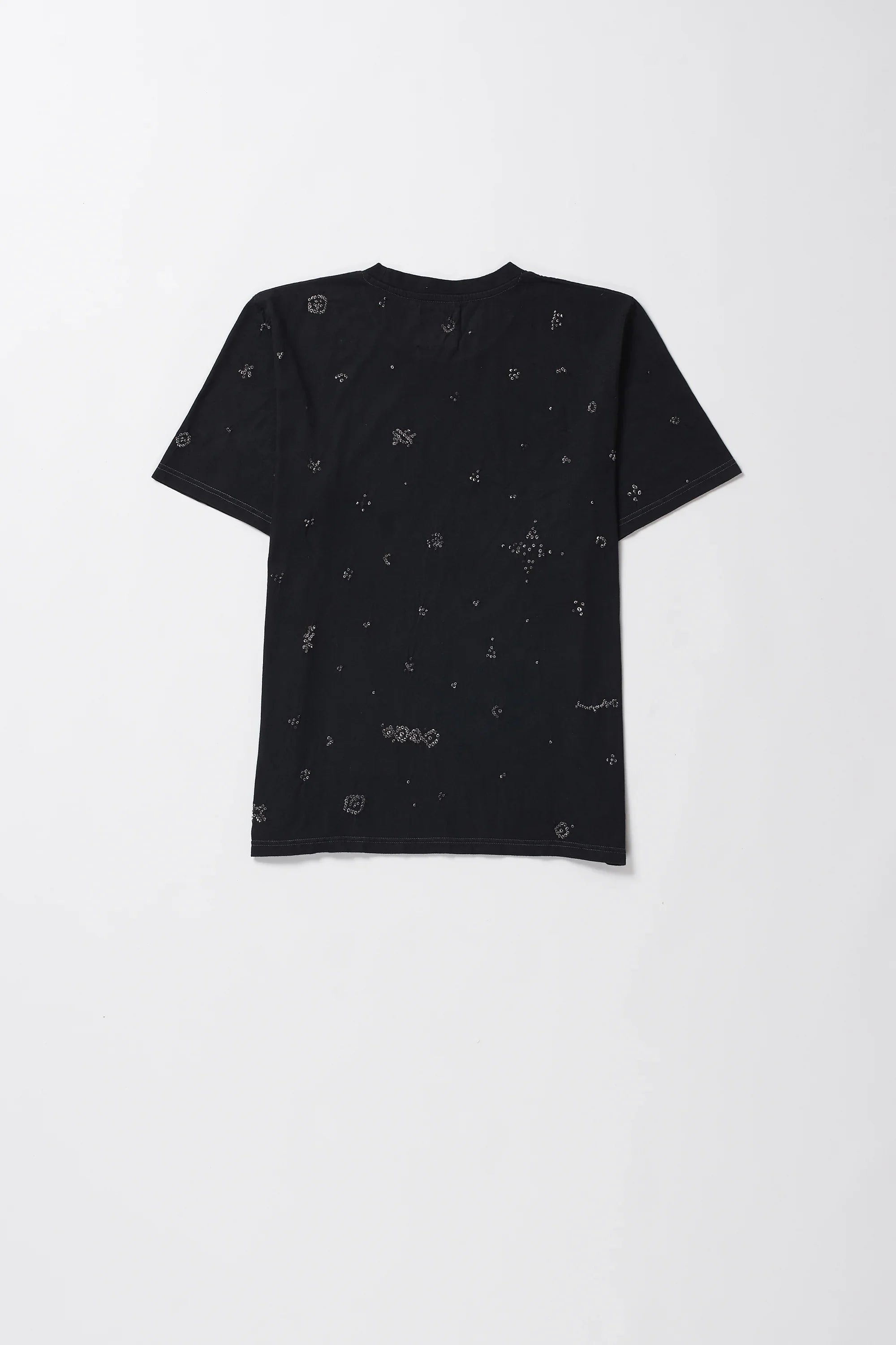 Bandhani Tee Black