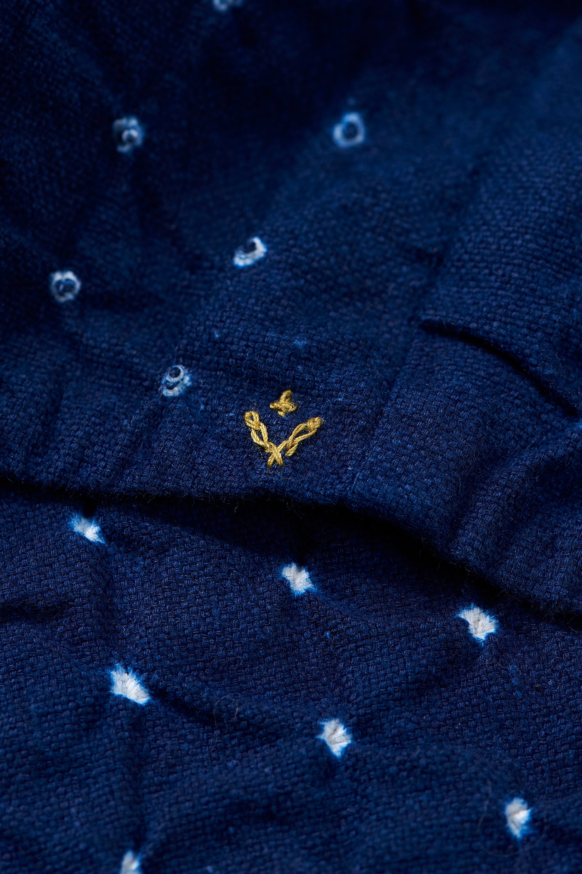 All-Over Bandhani Kimono Half Sleeve Shirt