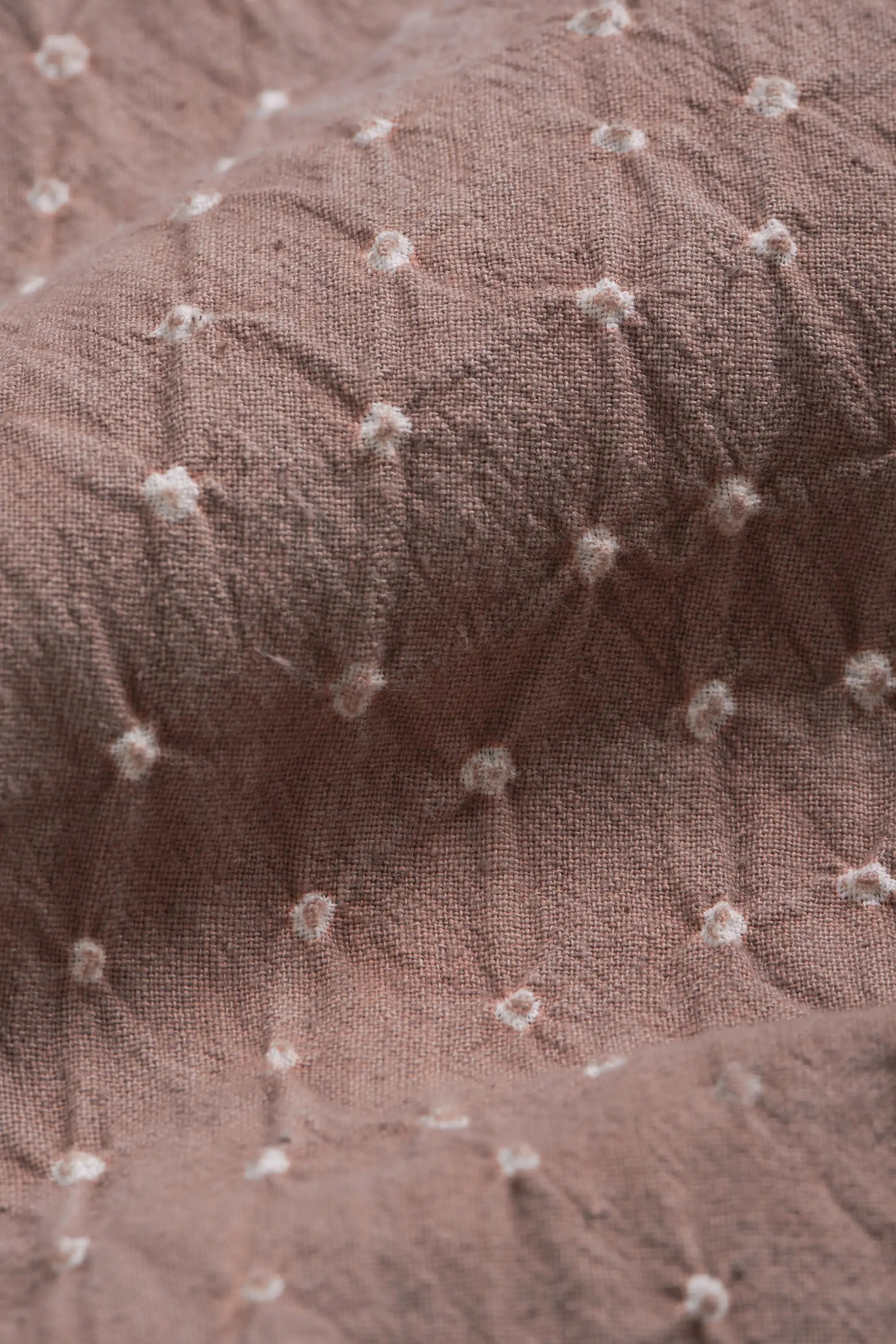 Fabric close-up with bandhani work