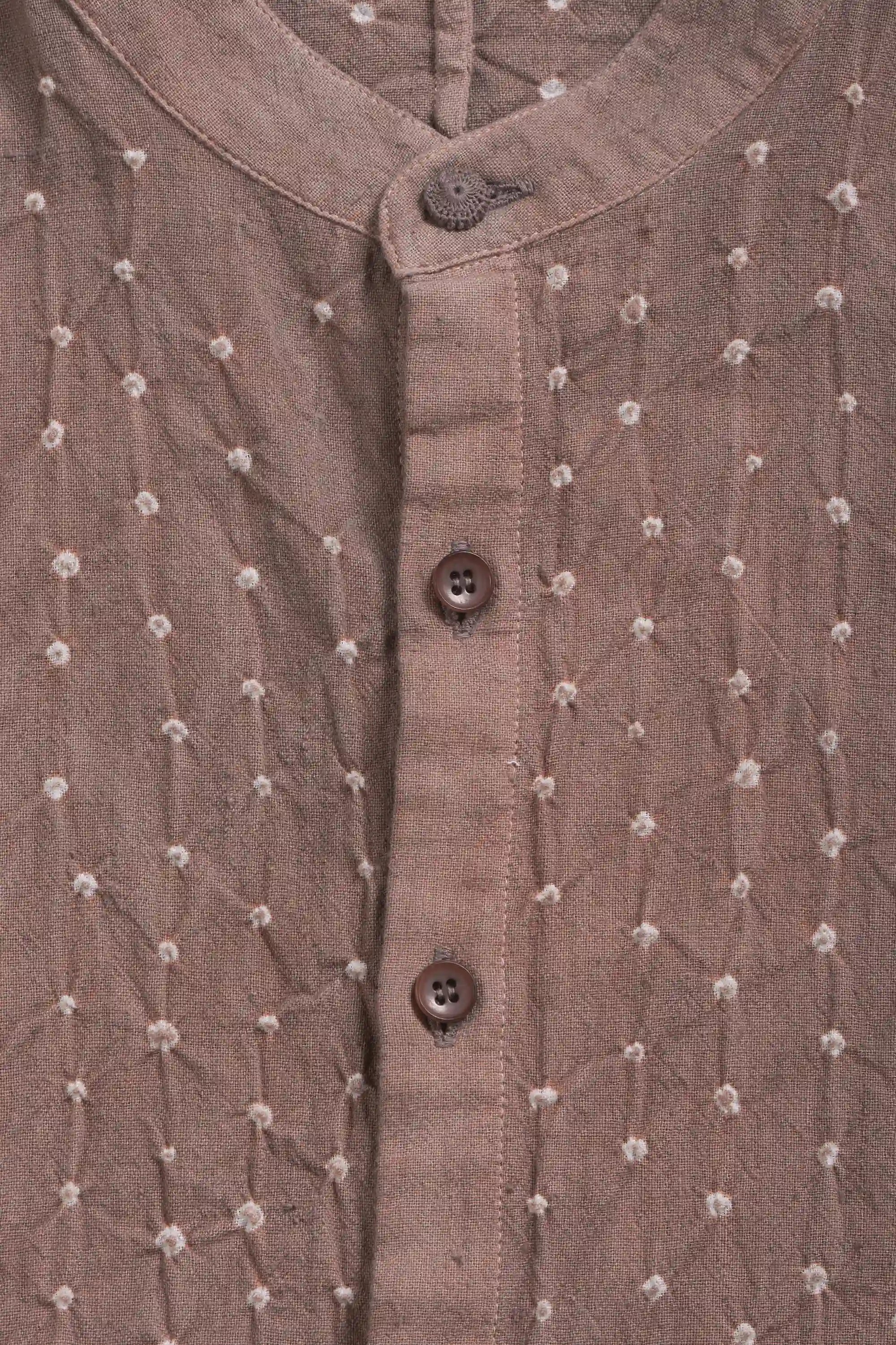 Fabric close-up with buttons