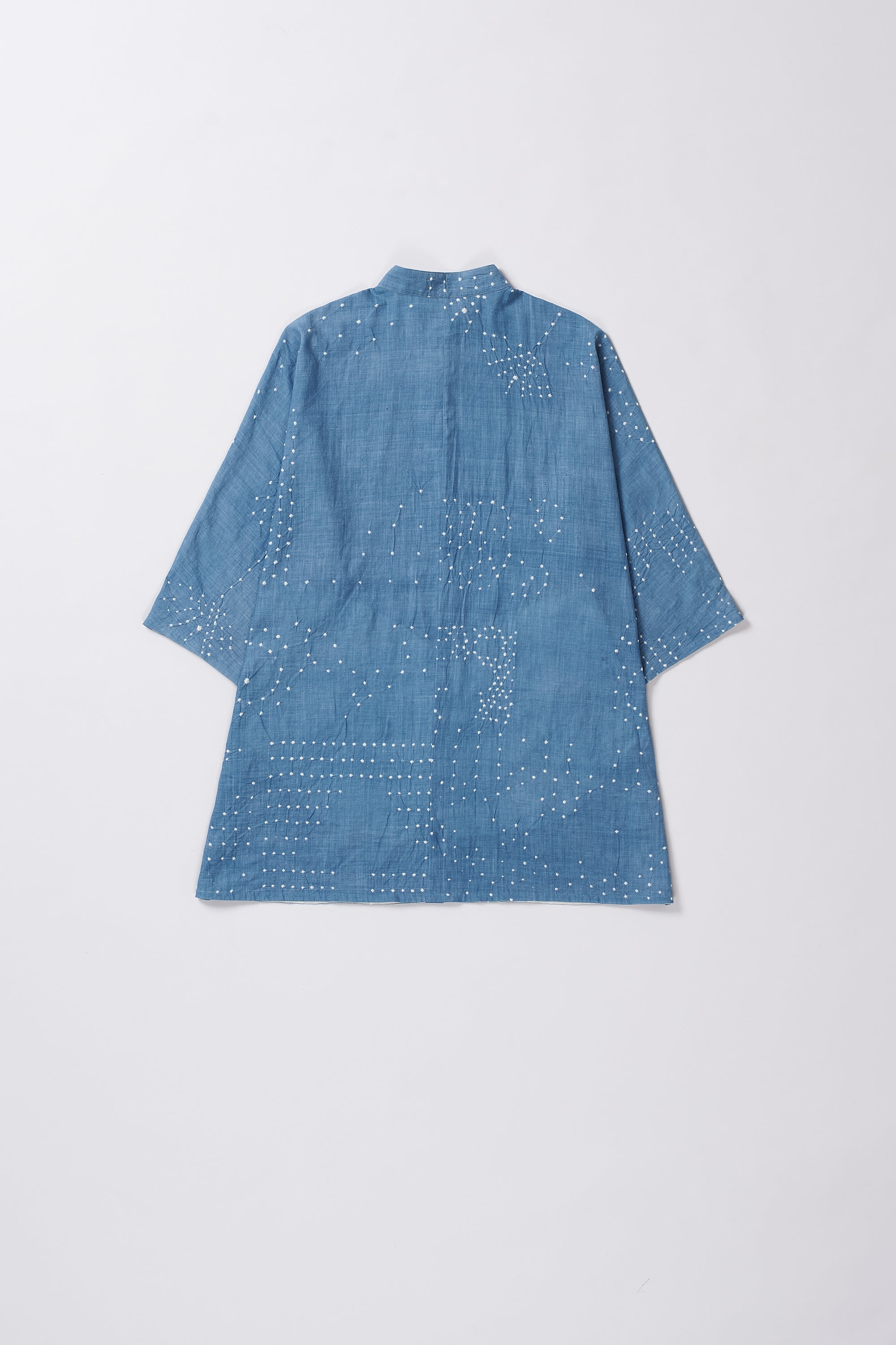 KIMONO SLEEVE BANDHANI SHIRT