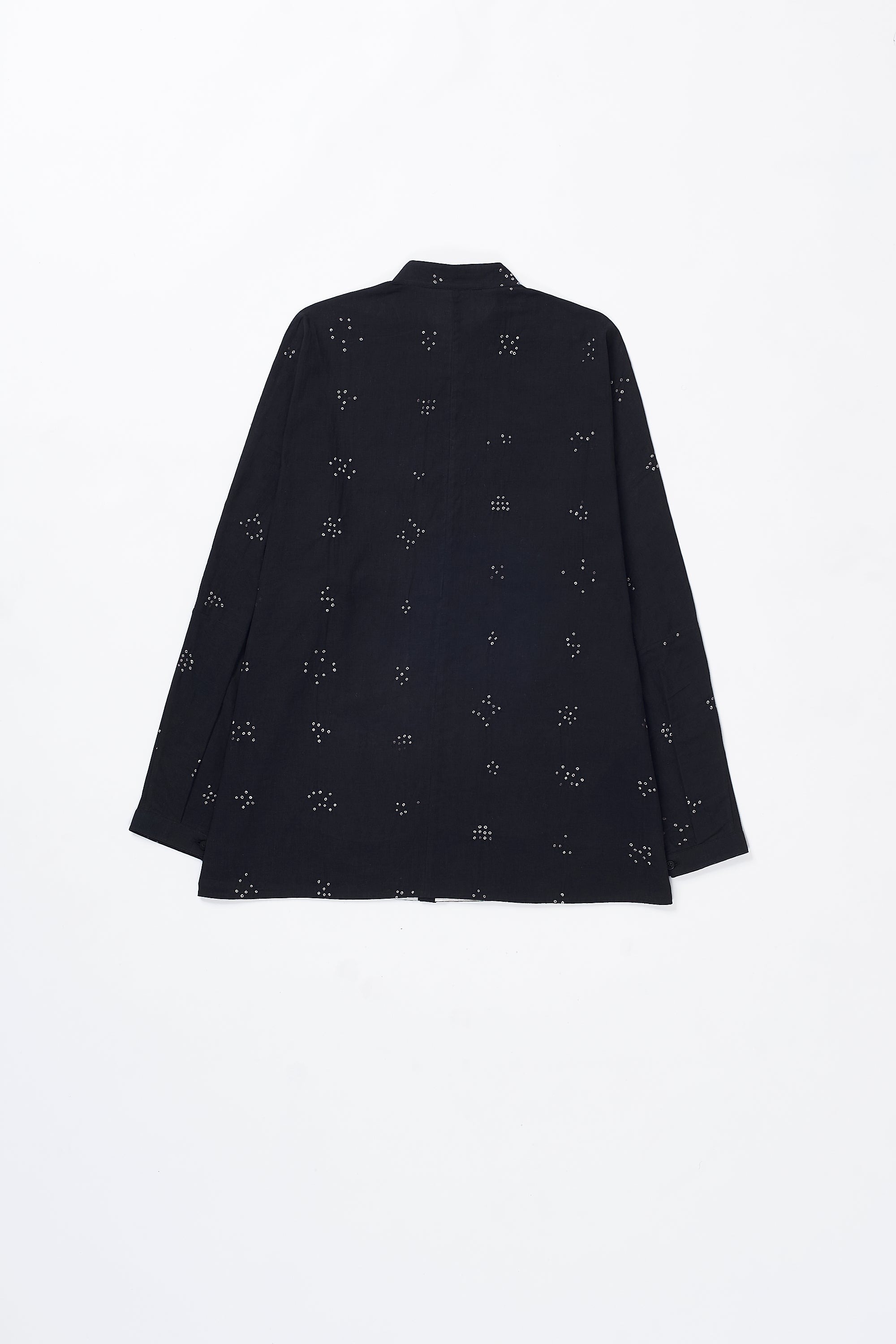 BLACK FULL SLEEVE MENS SHIRT