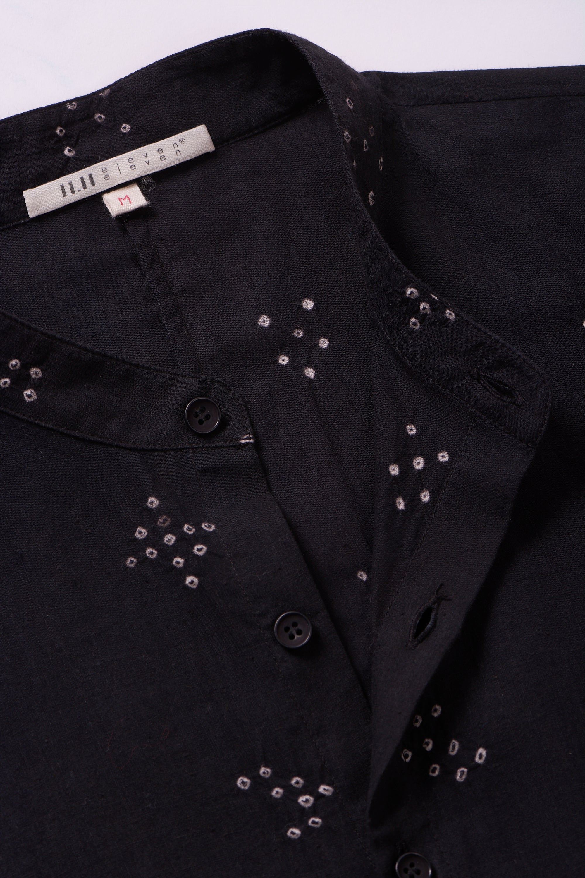 BLACK FULL SLEEVE MENS SHIRT
