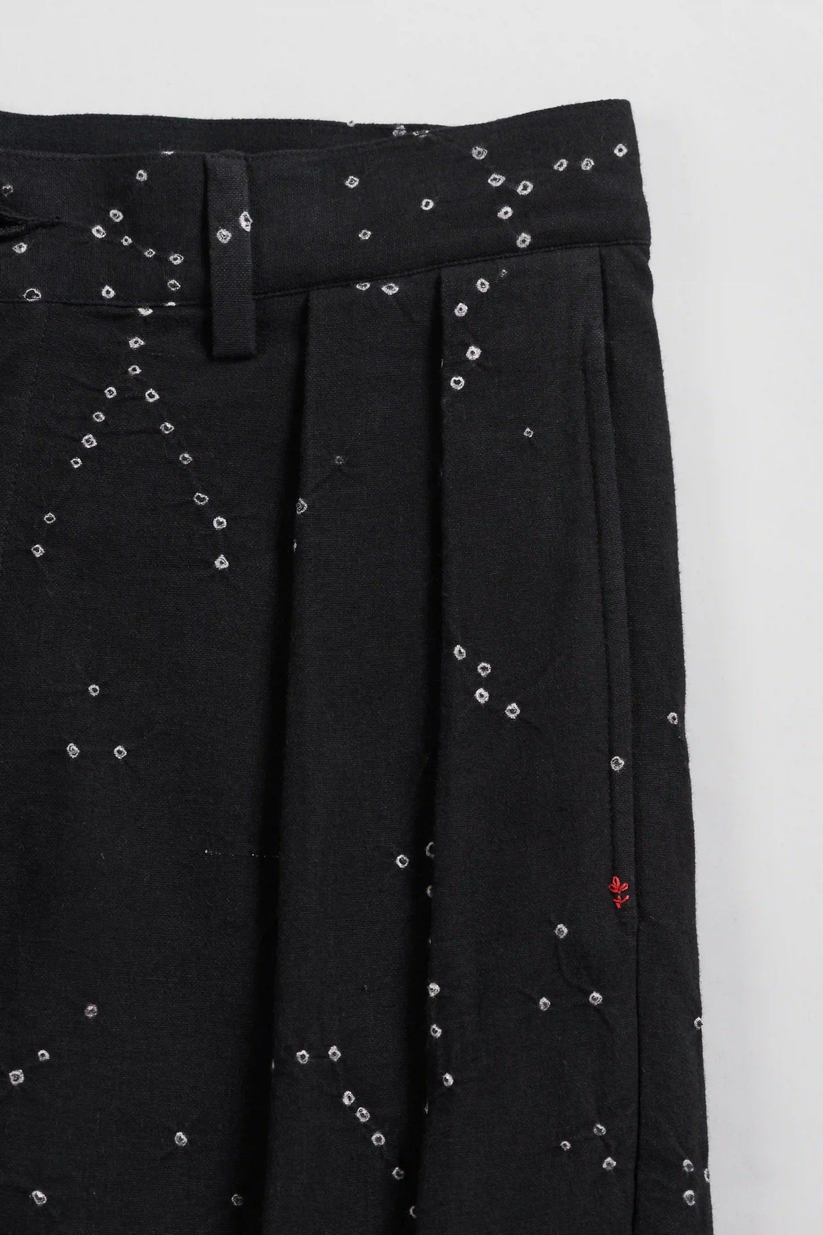 Wide Leg Black Trousers